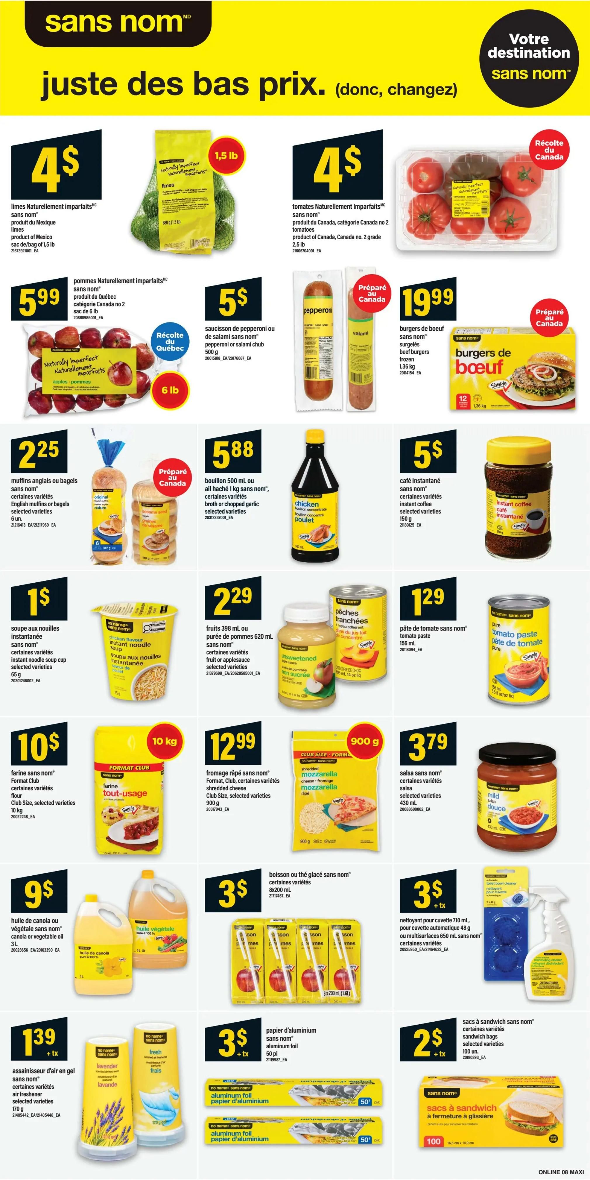 Maxi Flyer August 6 to 12