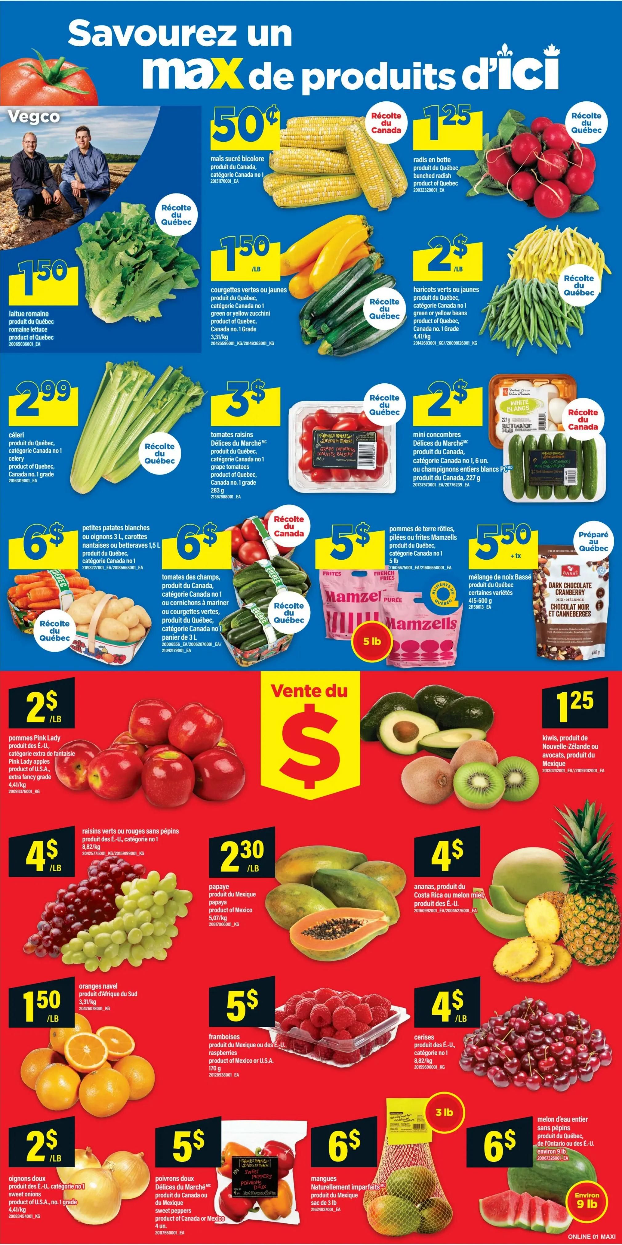 Maxi Flyer August 6 to 12