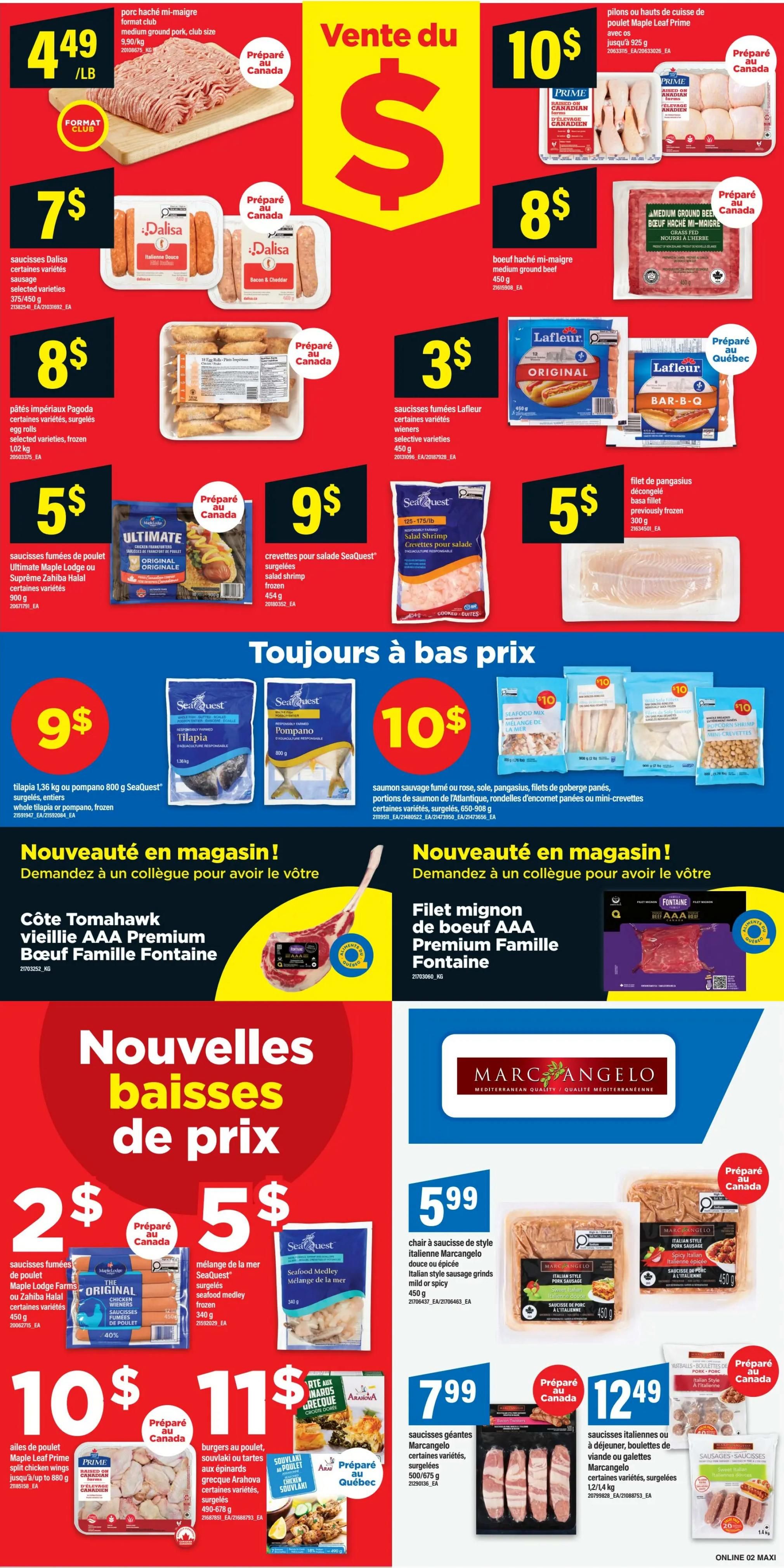 Maxi Flyer August 6 to 12