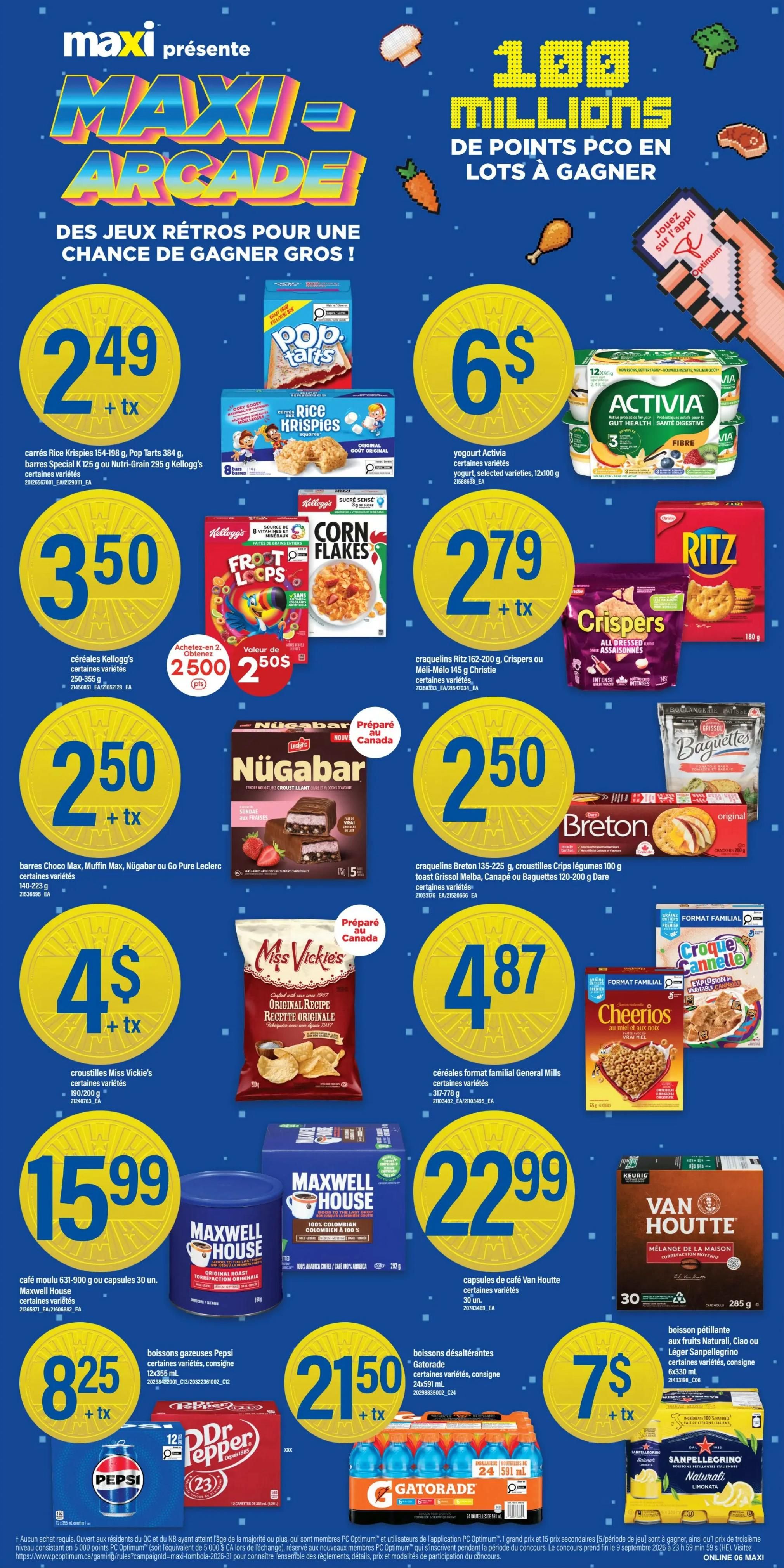 Maxi Flyer August 6 to 12