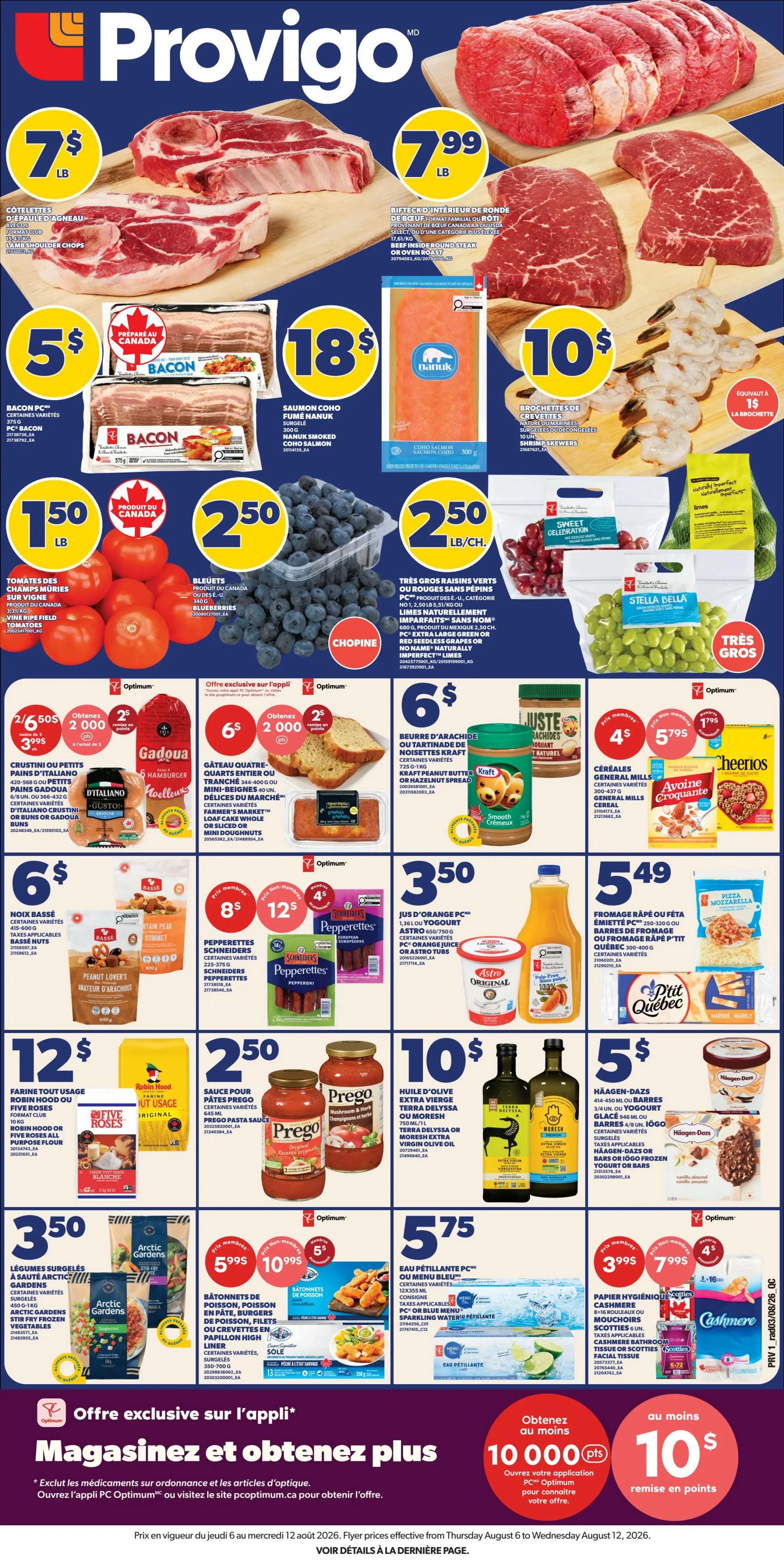 Provigo Flyer August 6 to 12