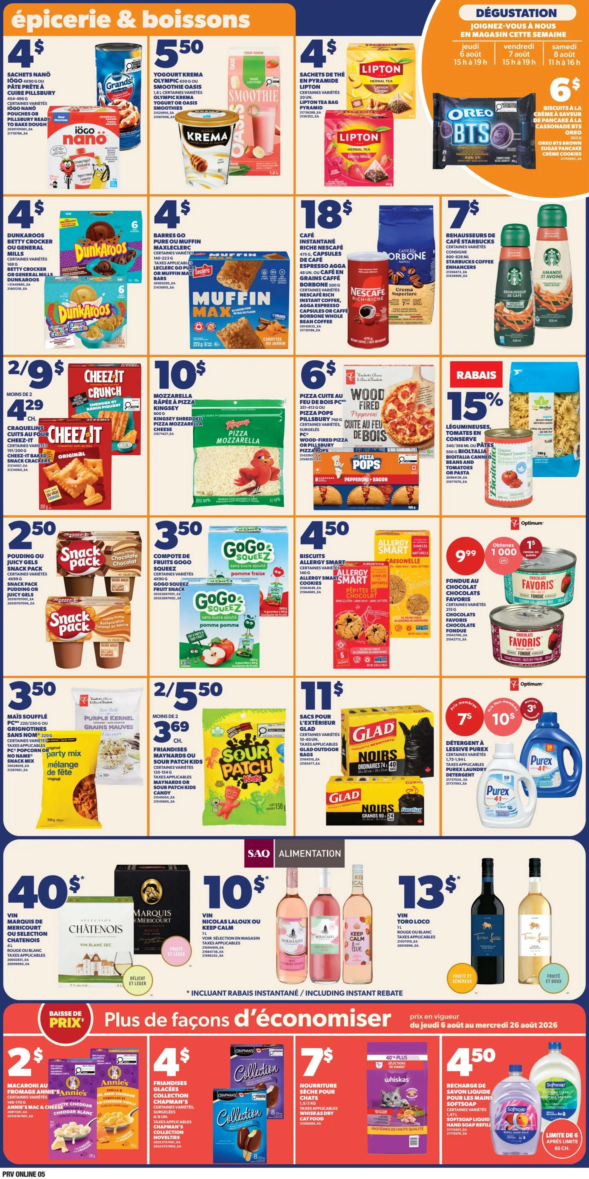 Provigo Flyer August 6 to 12