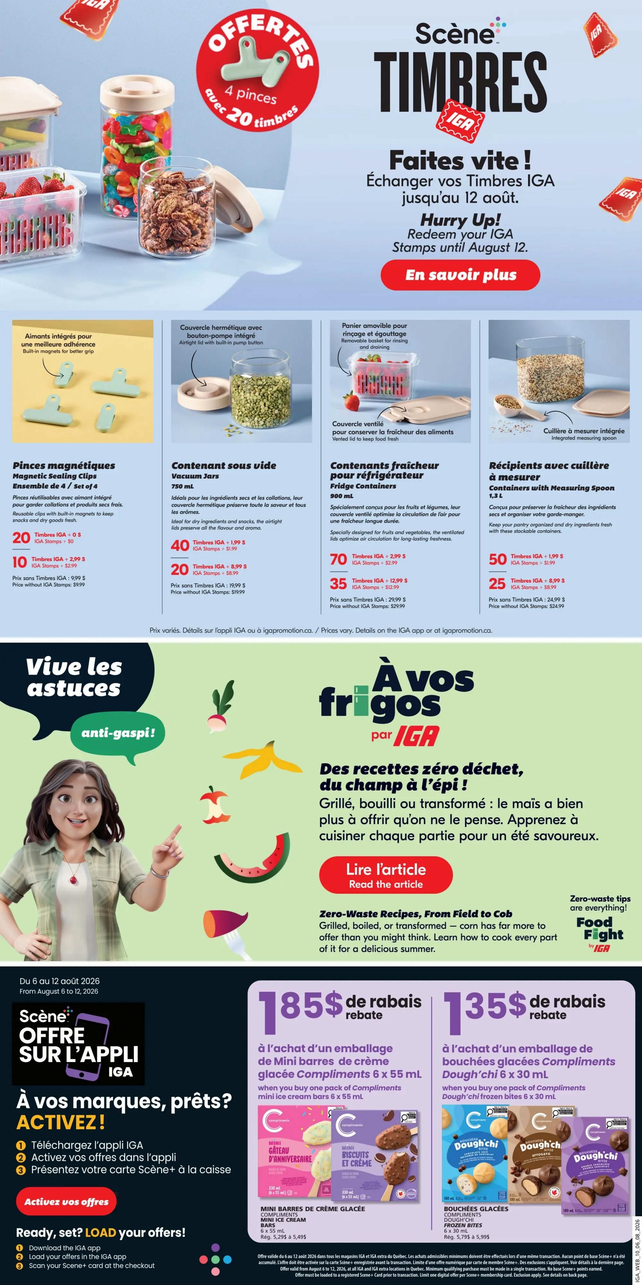 IGA (QC) Flyer August 6 to 12
