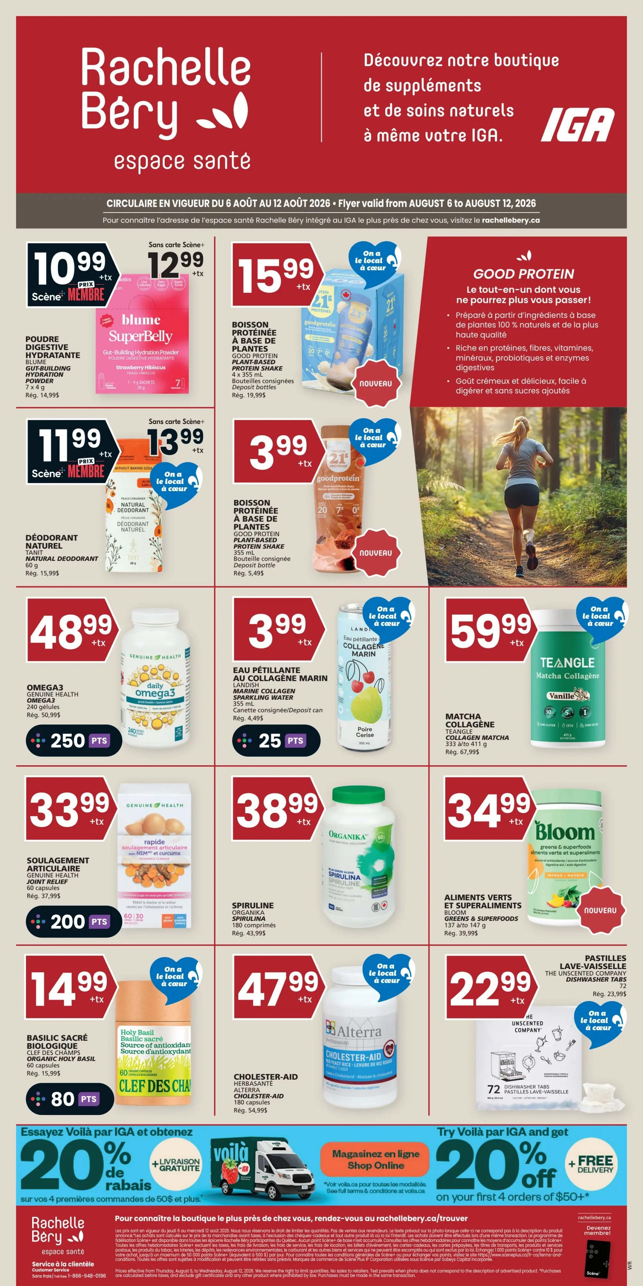 IGA (QC) Flyer August 6 to 12