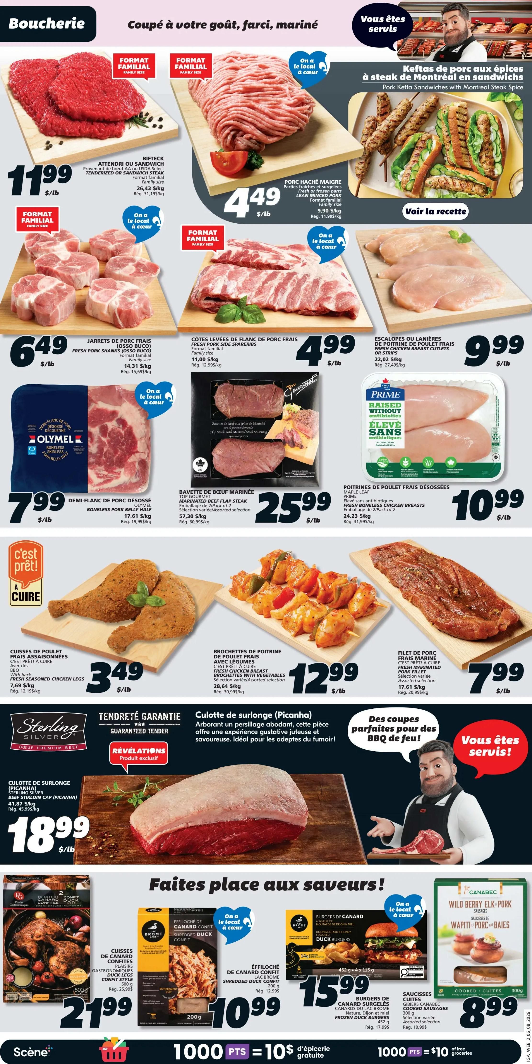 IGA (QC) Flyer August 6 to 12