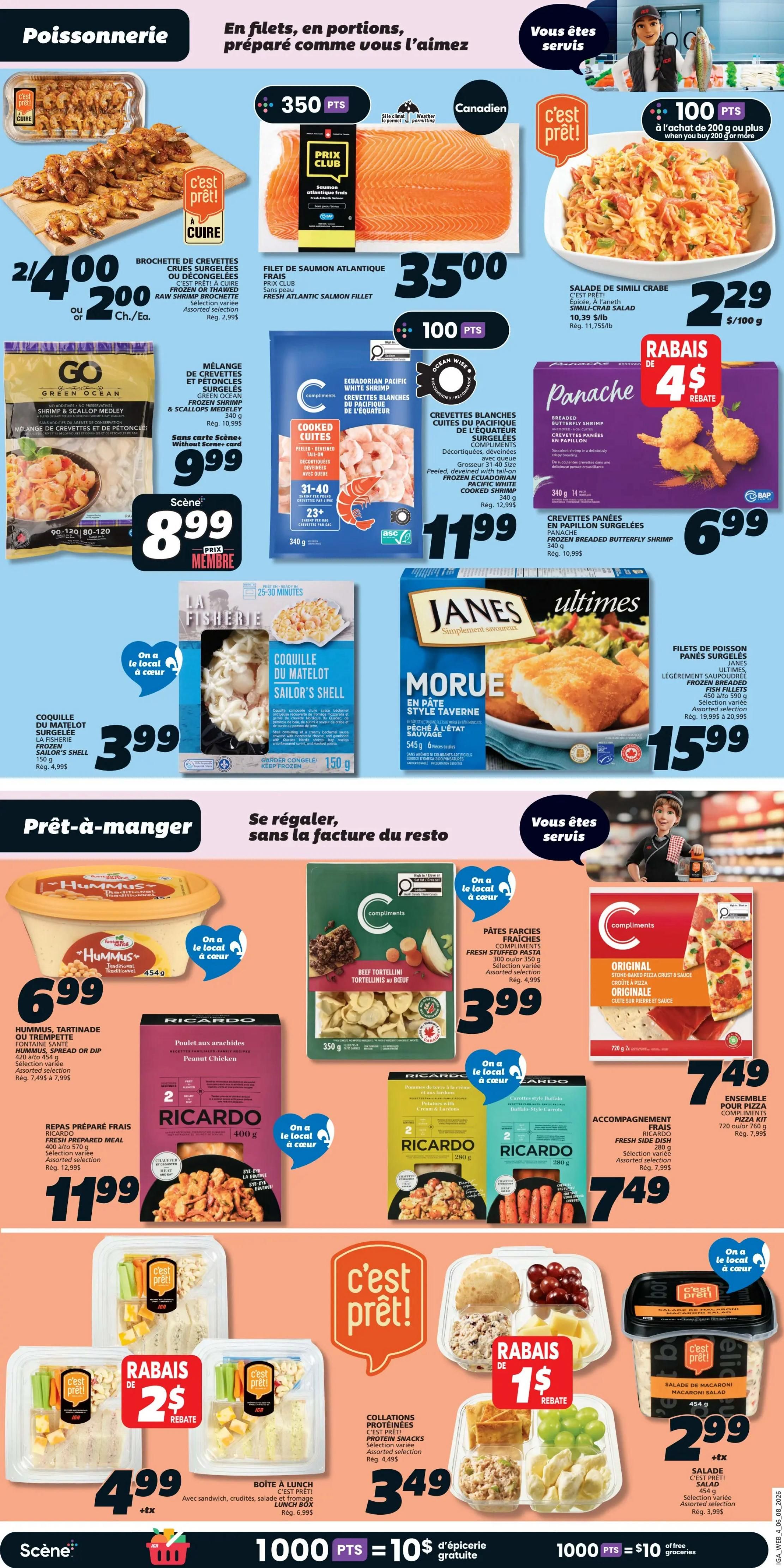 IGA (QC) Flyer August 6 to 12
