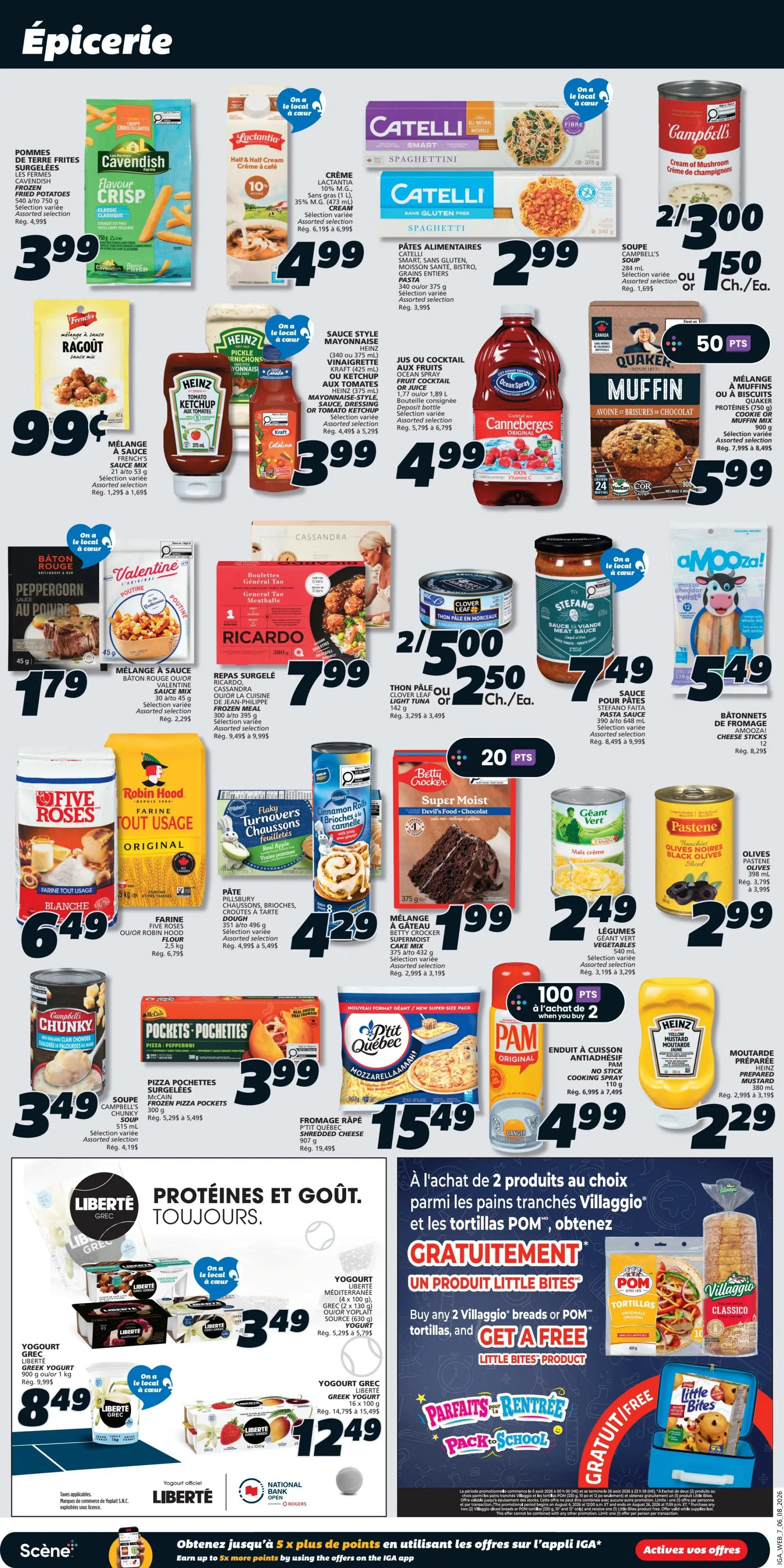 IGA (QC) Flyer August 6 to 12