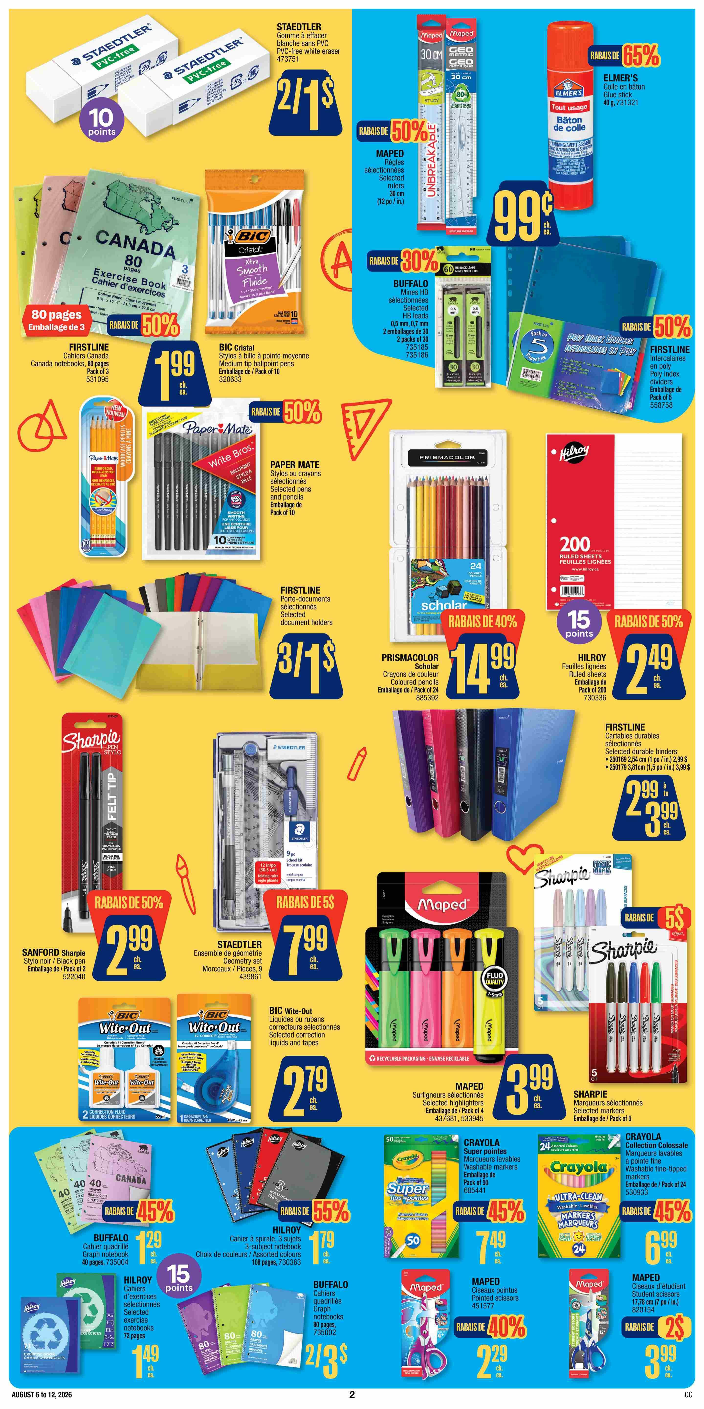 Jean Coutu Flyer August 6 to 12
