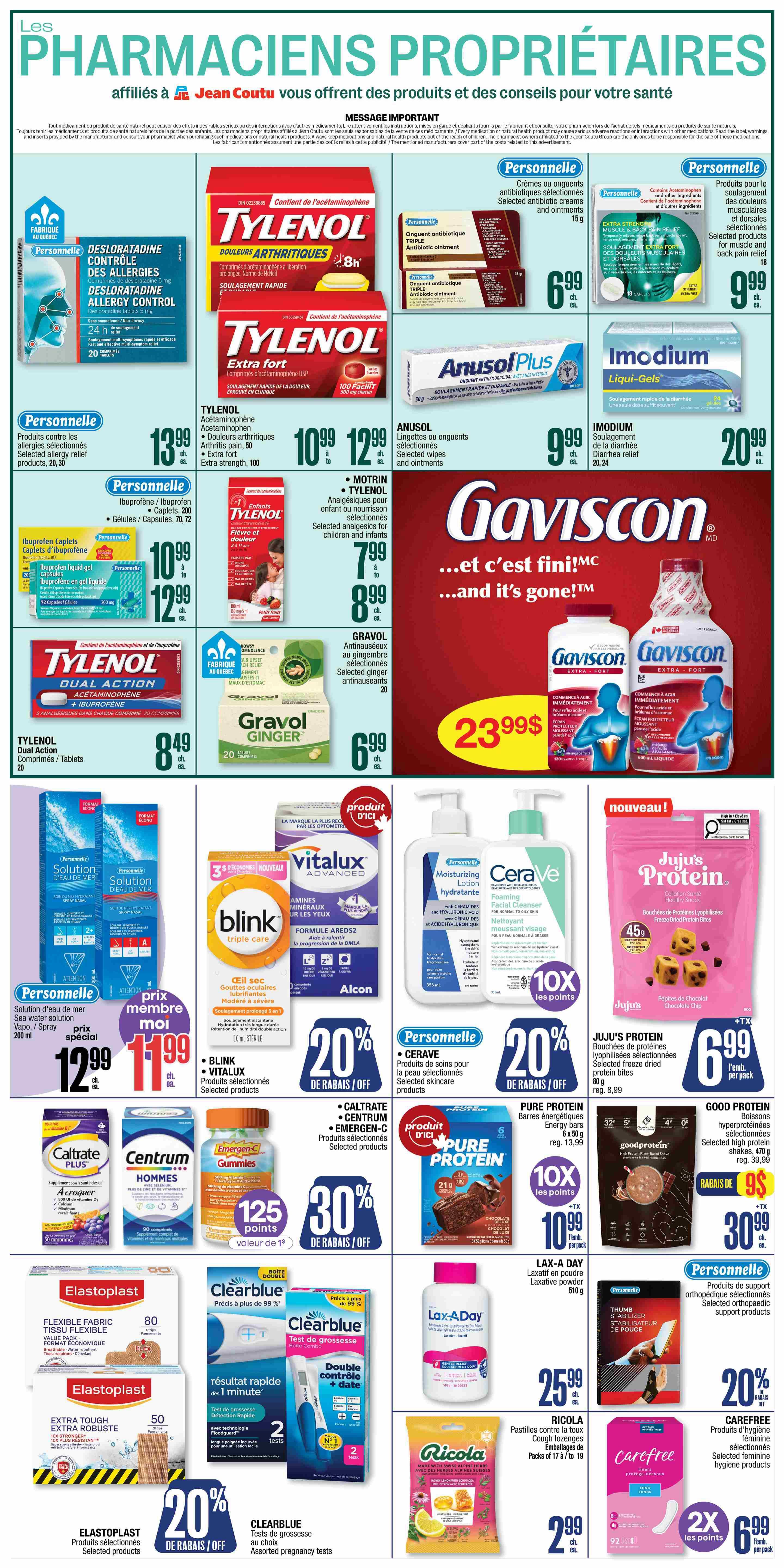 Jean Coutu Flyer August 6 to 12