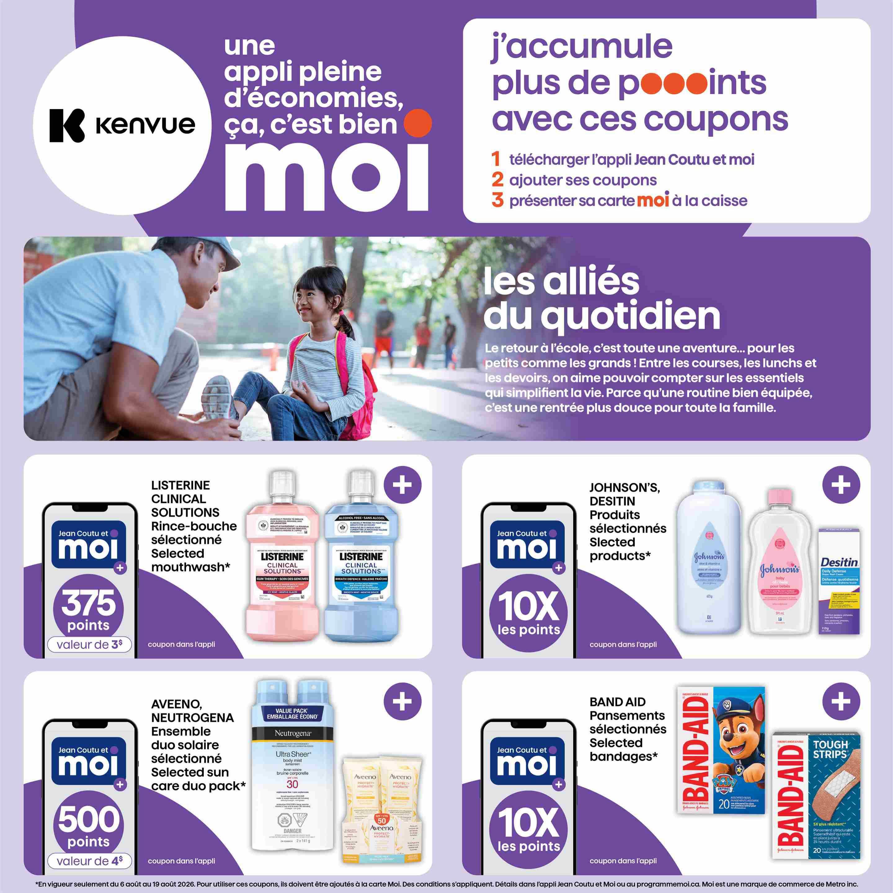 Jean Coutu Flyer August 6 to 19
