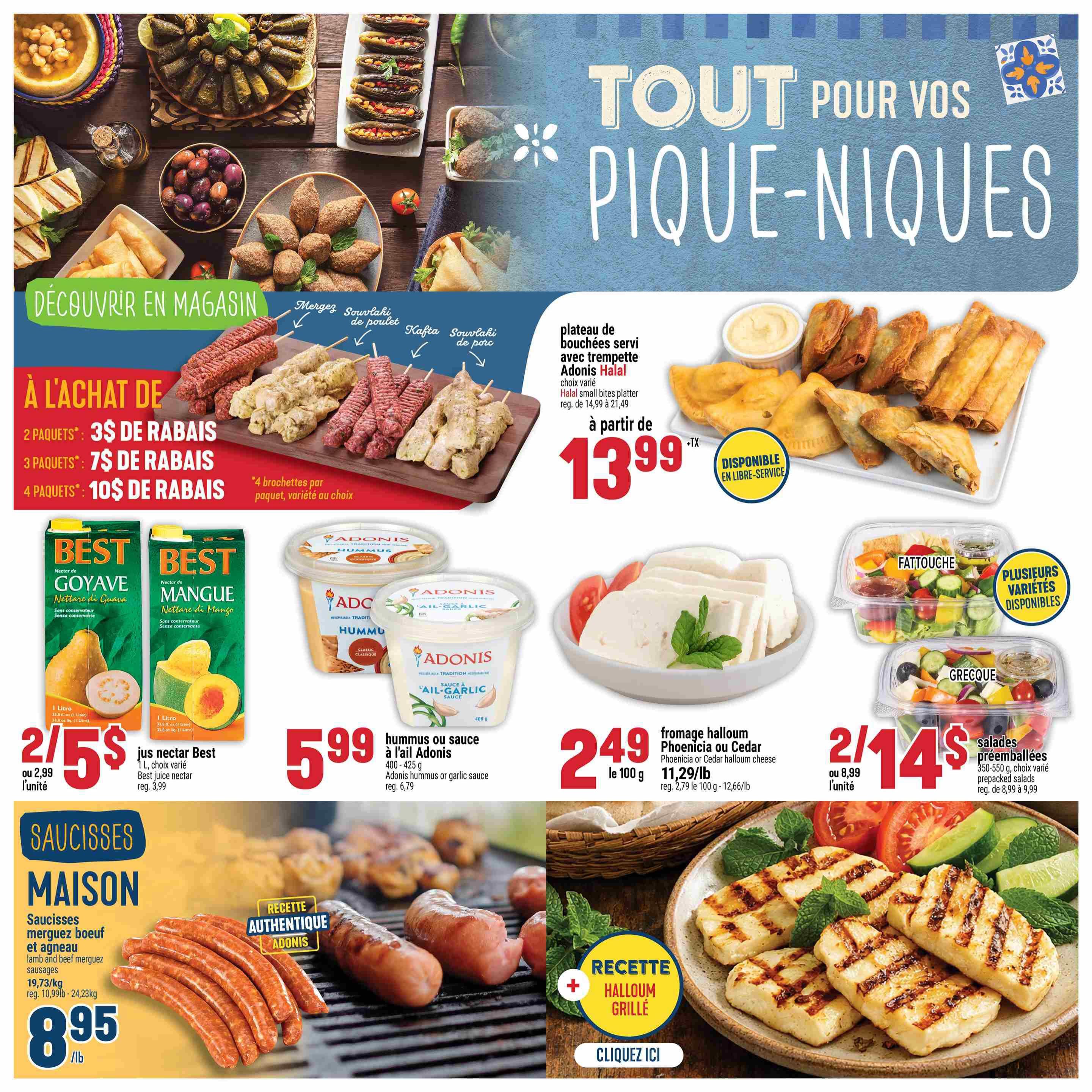 Adonis (QC) Flyer August 6 to 12