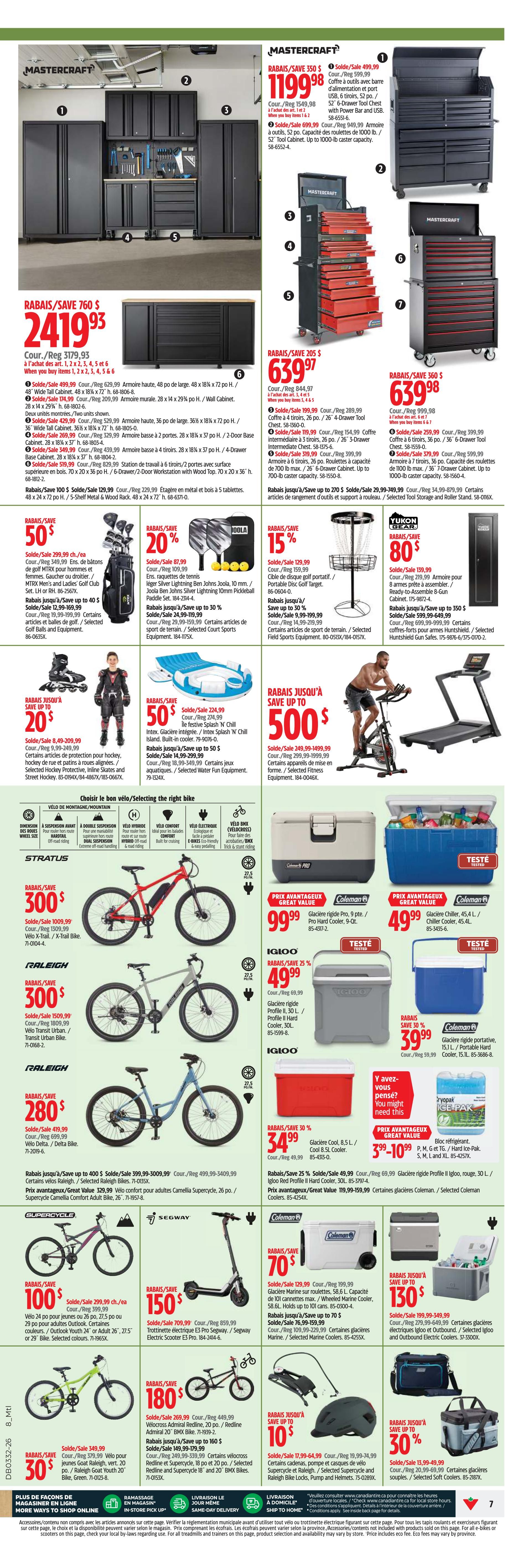 Canadian Tire (QC) Flyer August 6 to 12