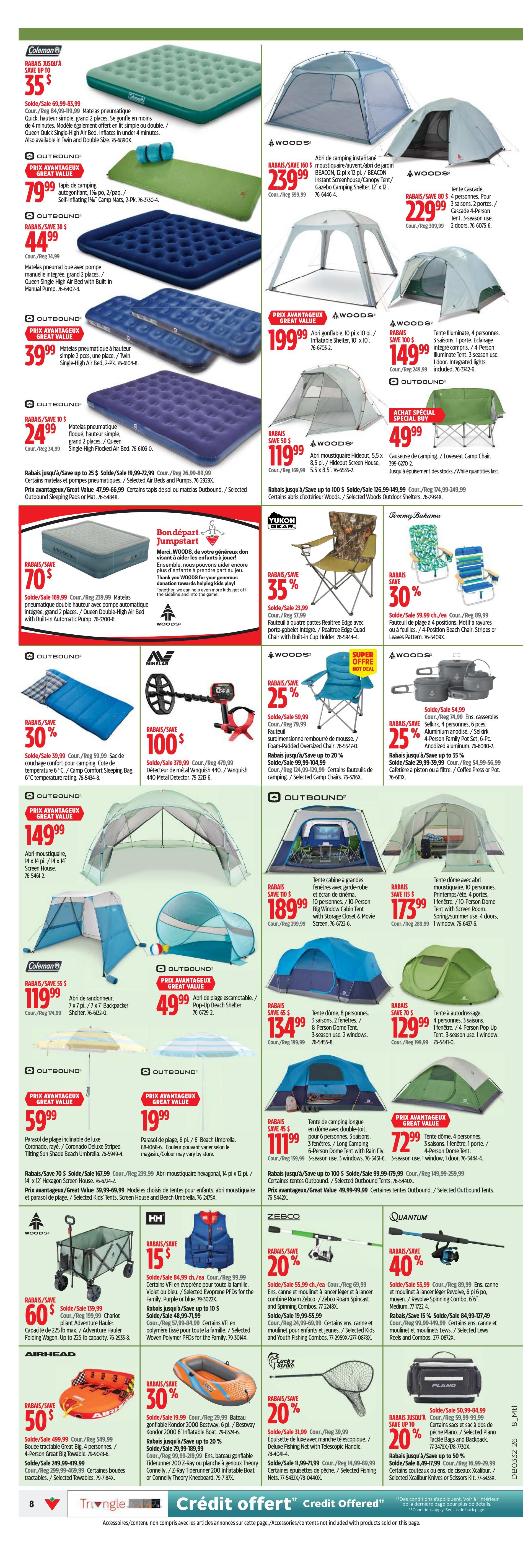 Canadian Tire (QC) Flyer August 6 to 12