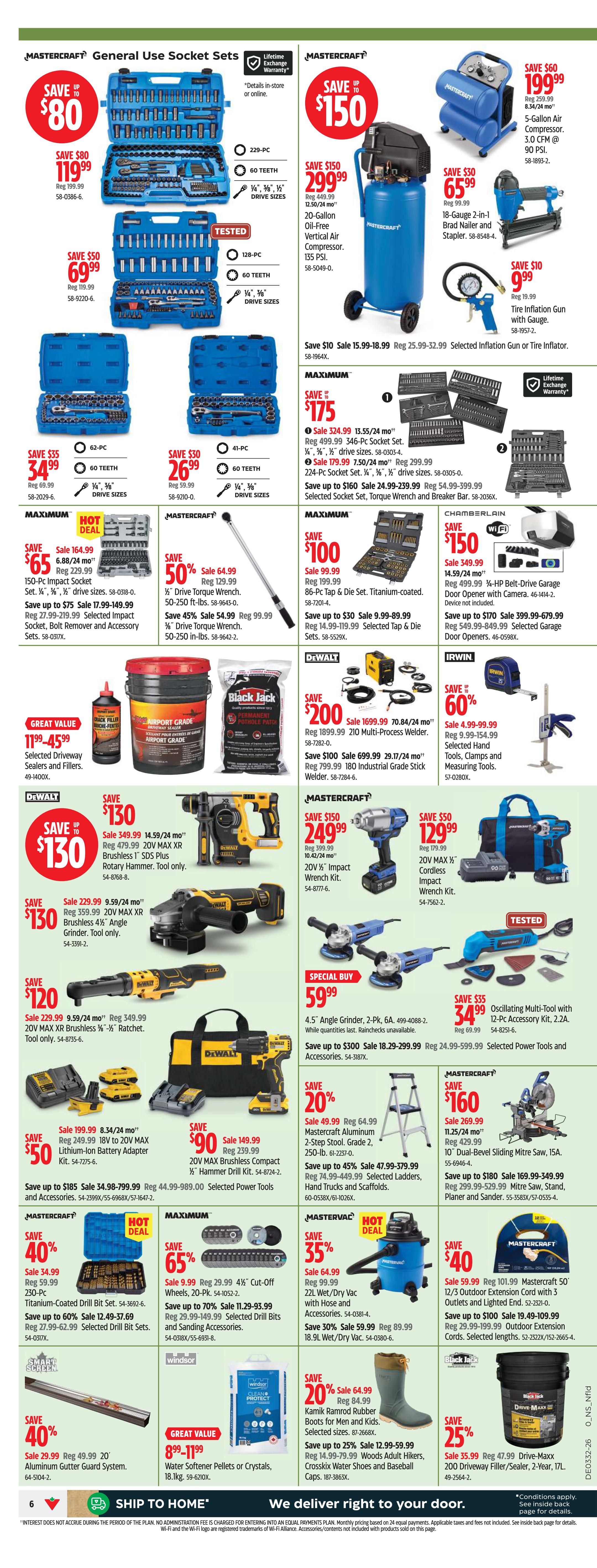 Canadian Tire (Atlantic) Flyer August 6 to 12