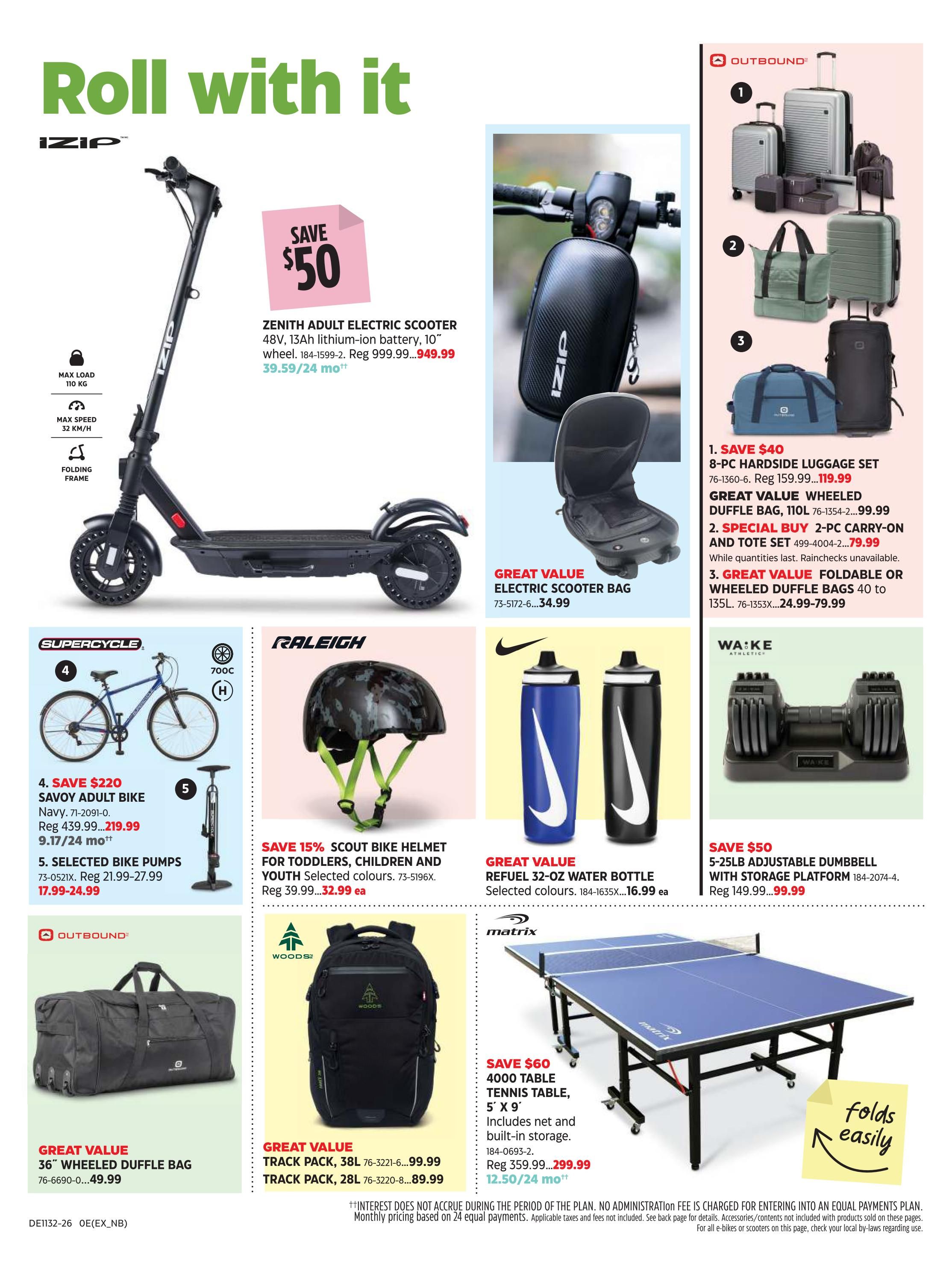 Canadian Tire Back To Class Flyer August 6 to 27