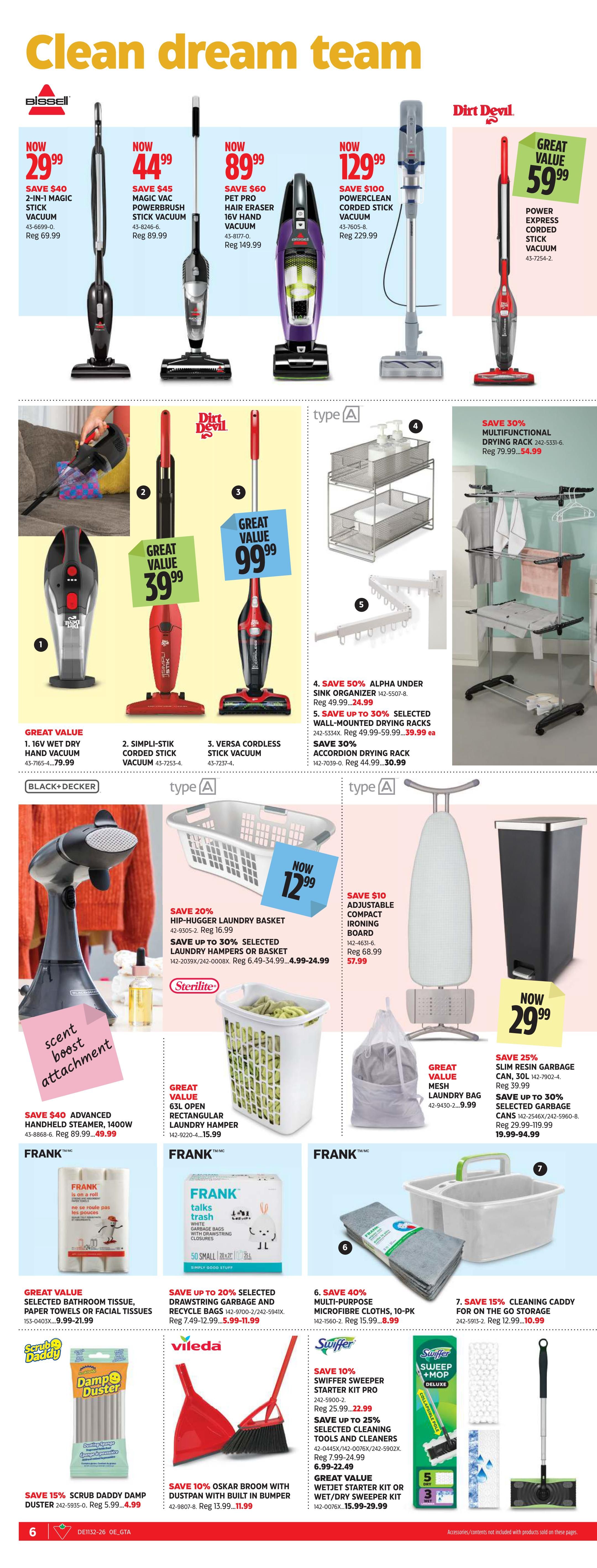 Canadian Tire Back To Class Flyer August 6 to 27