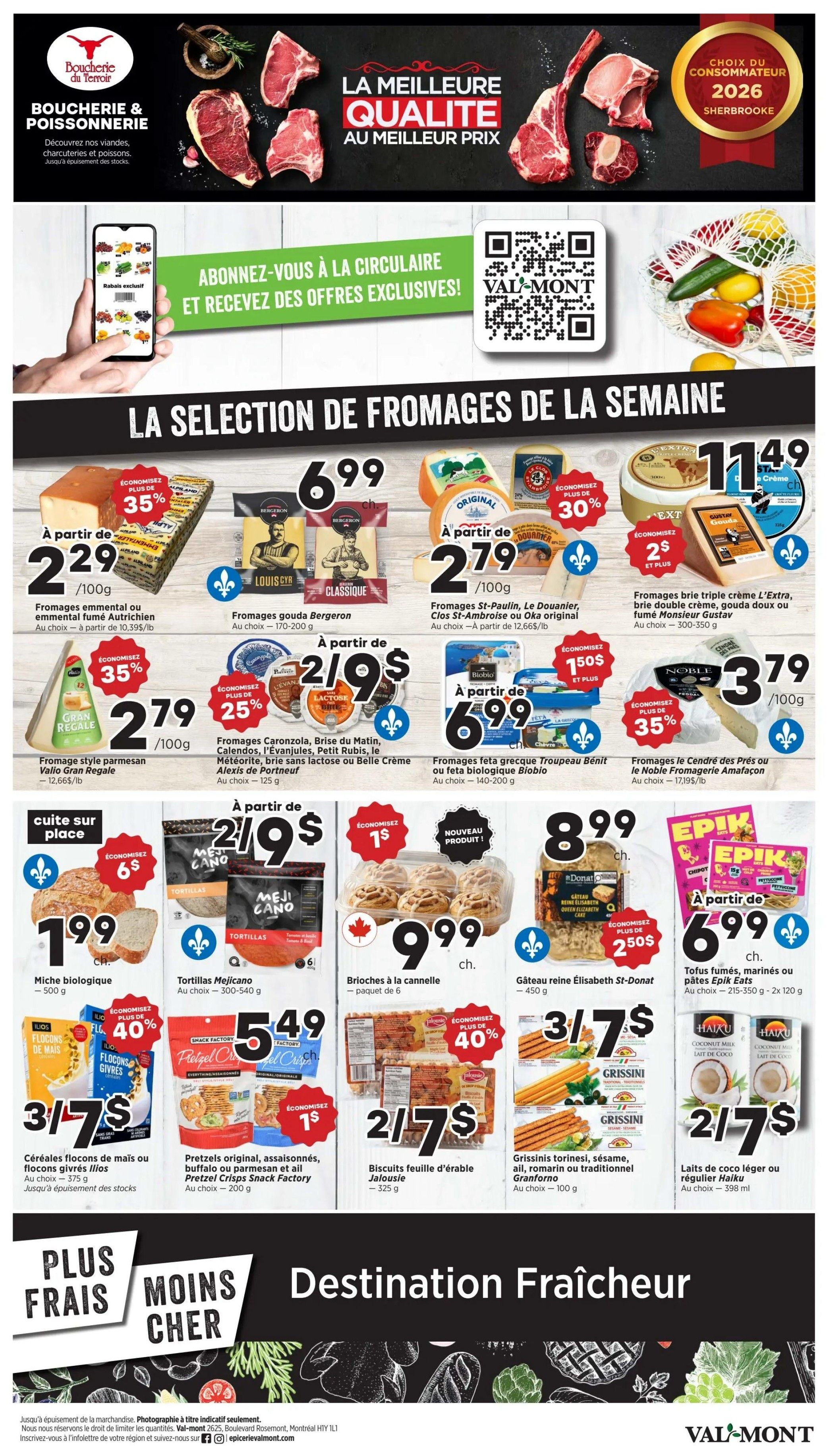Val-Mont Flyer August 6 to 12