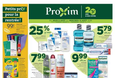 Proxim Flyer August 6 to 12