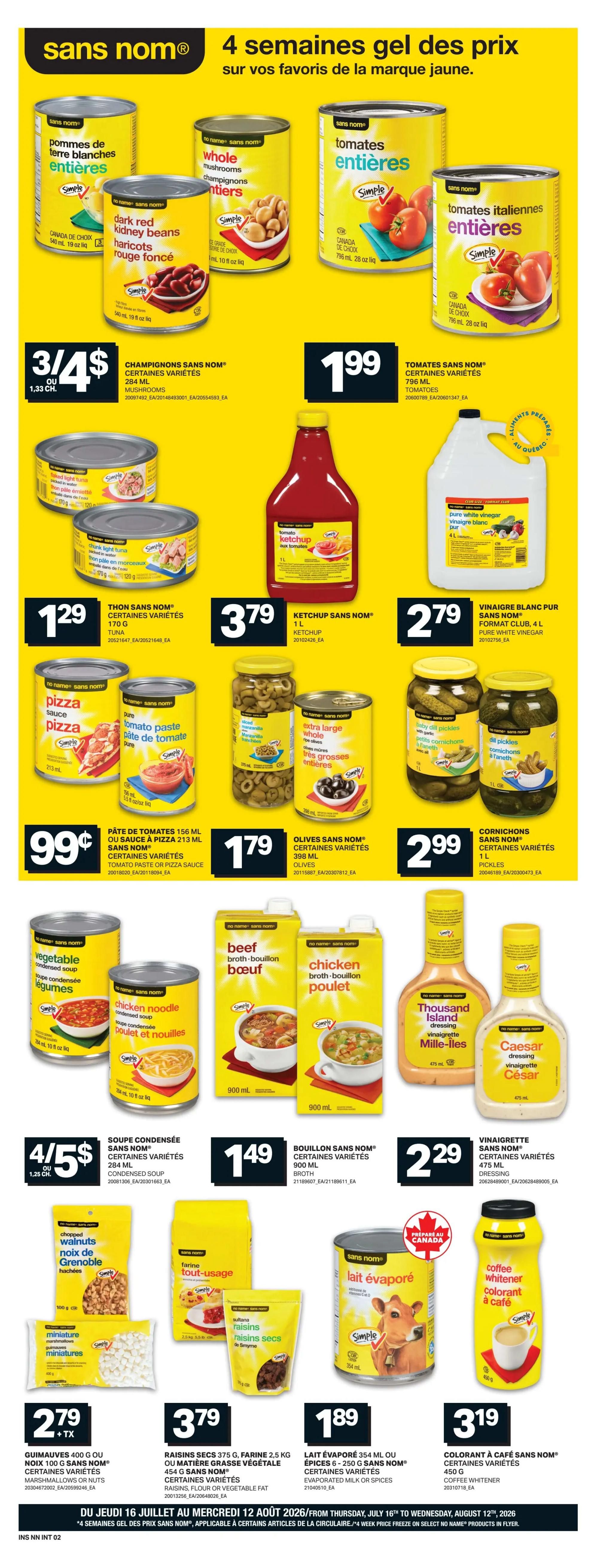 L'inter Marche Flyer August 6 to 12