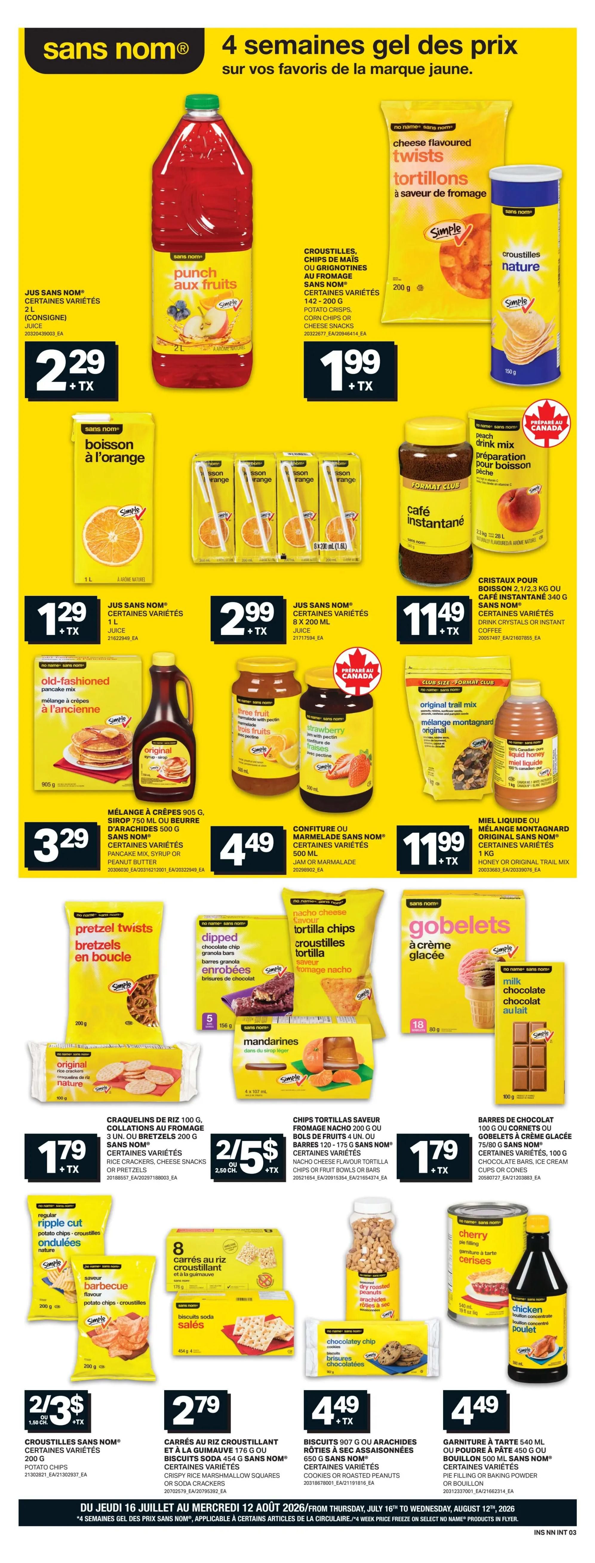 L'inter Marche Flyer August 6 to 12