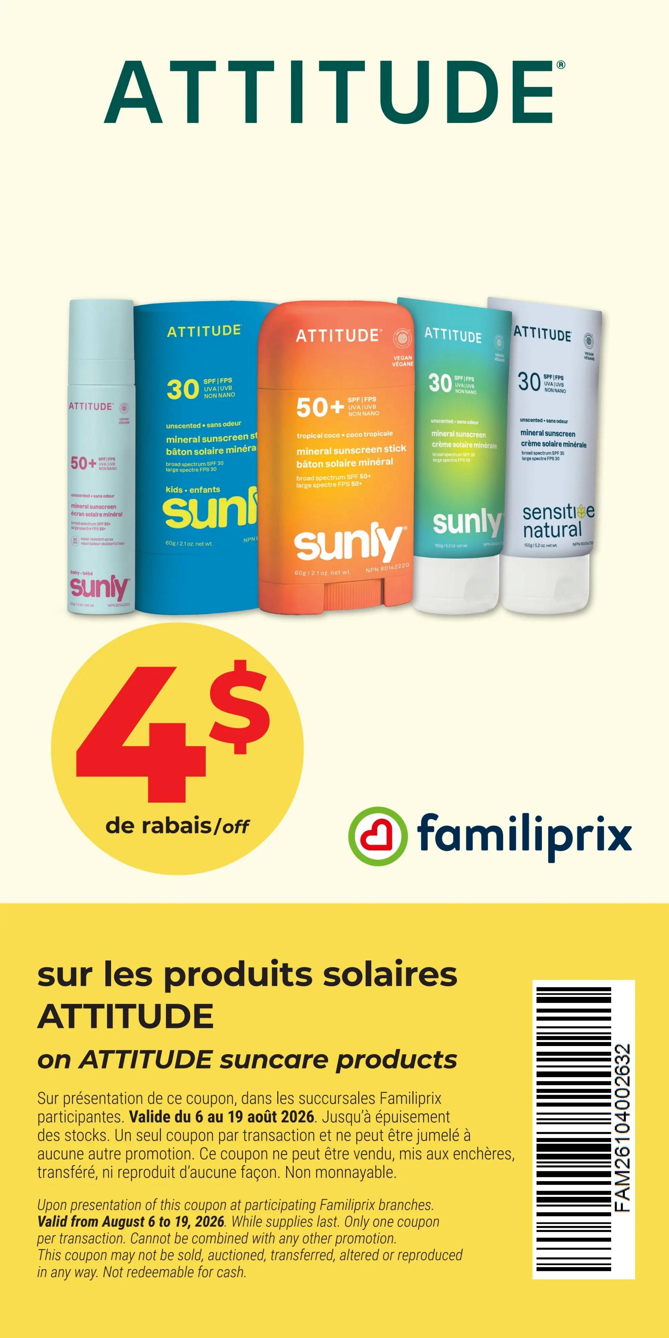 Familiprix Sante Flyer August 6 to 12