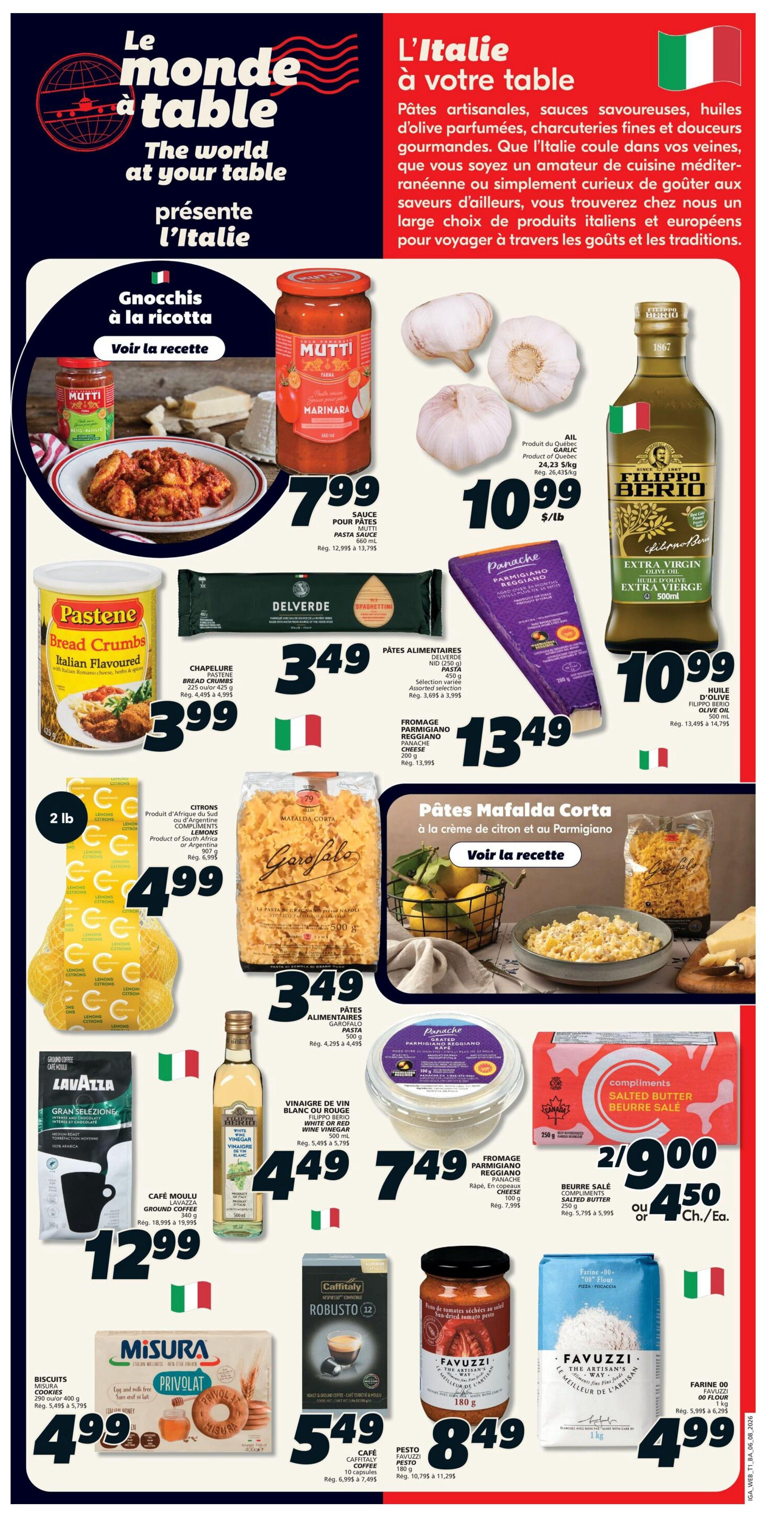 IGA (NB) Flyer August 6 to 12