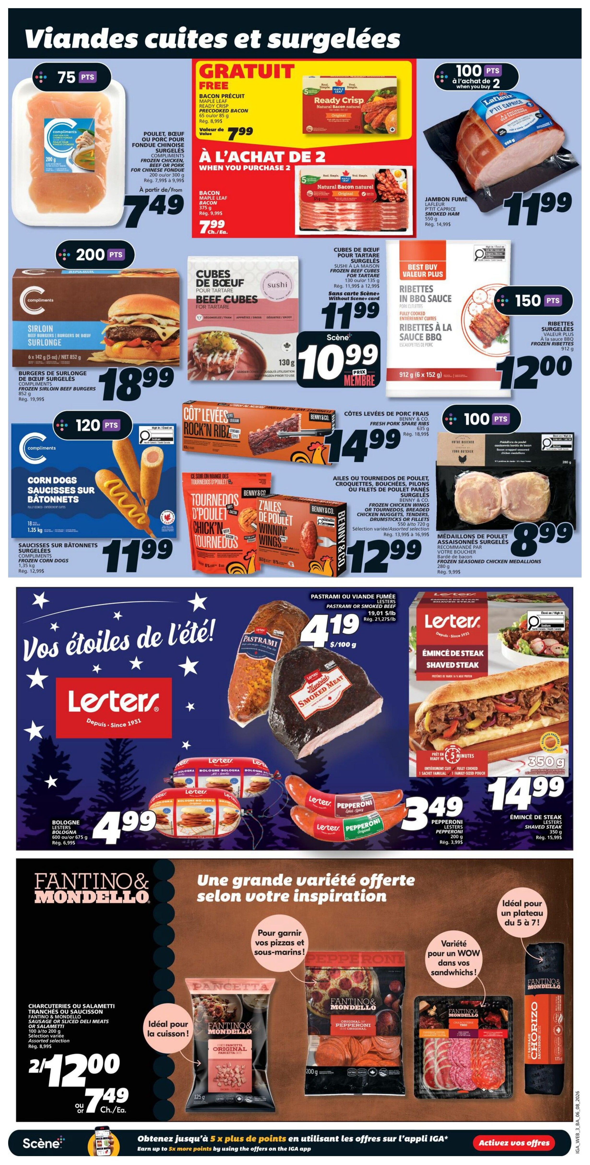 IGA (NB) Flyer August 6 to 12