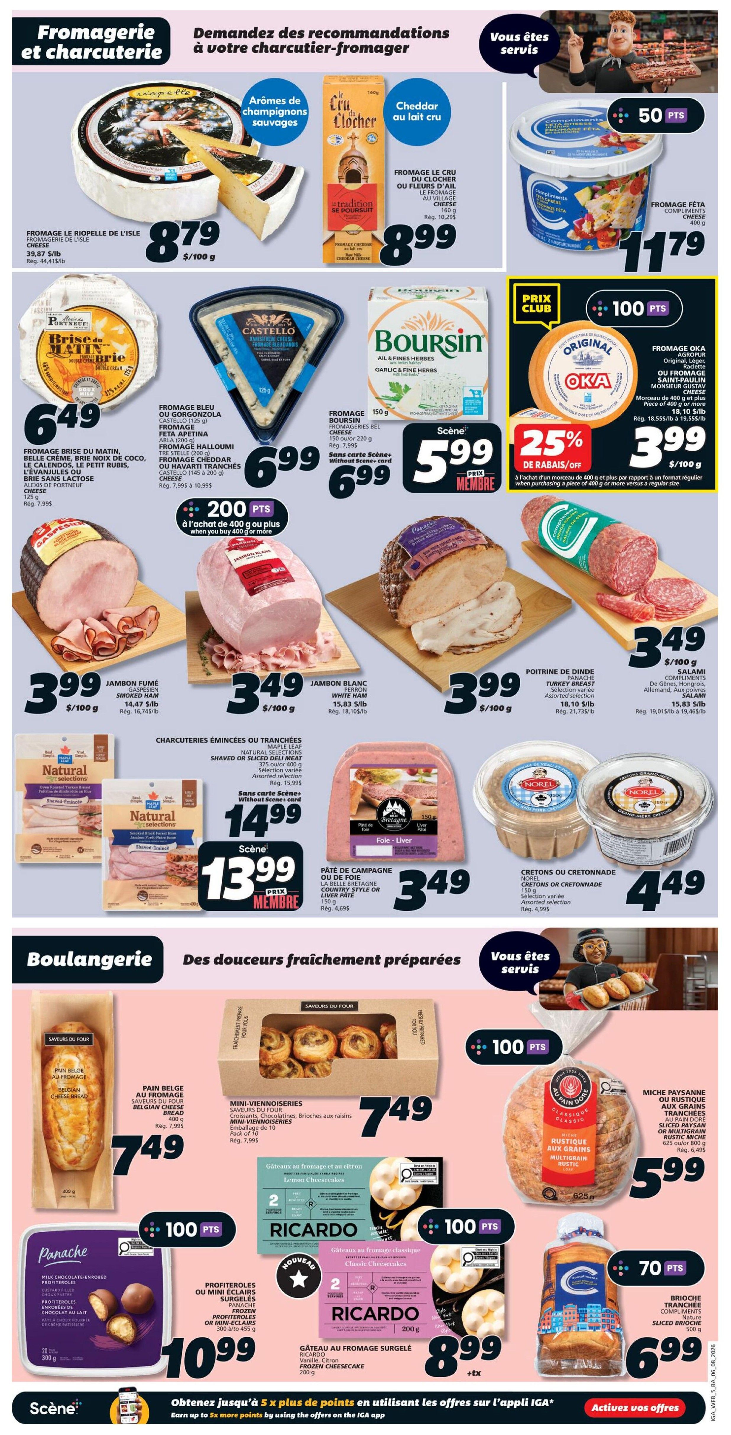 IGA (NB) Flyer August 6 to 12
