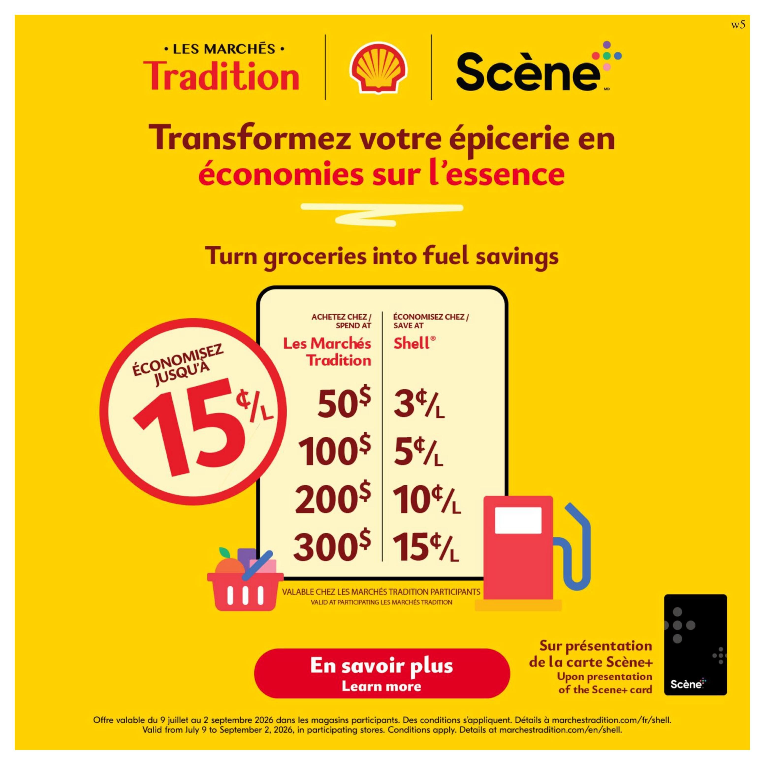 Marche Tradition (NB) Flyer August 6 to 12
