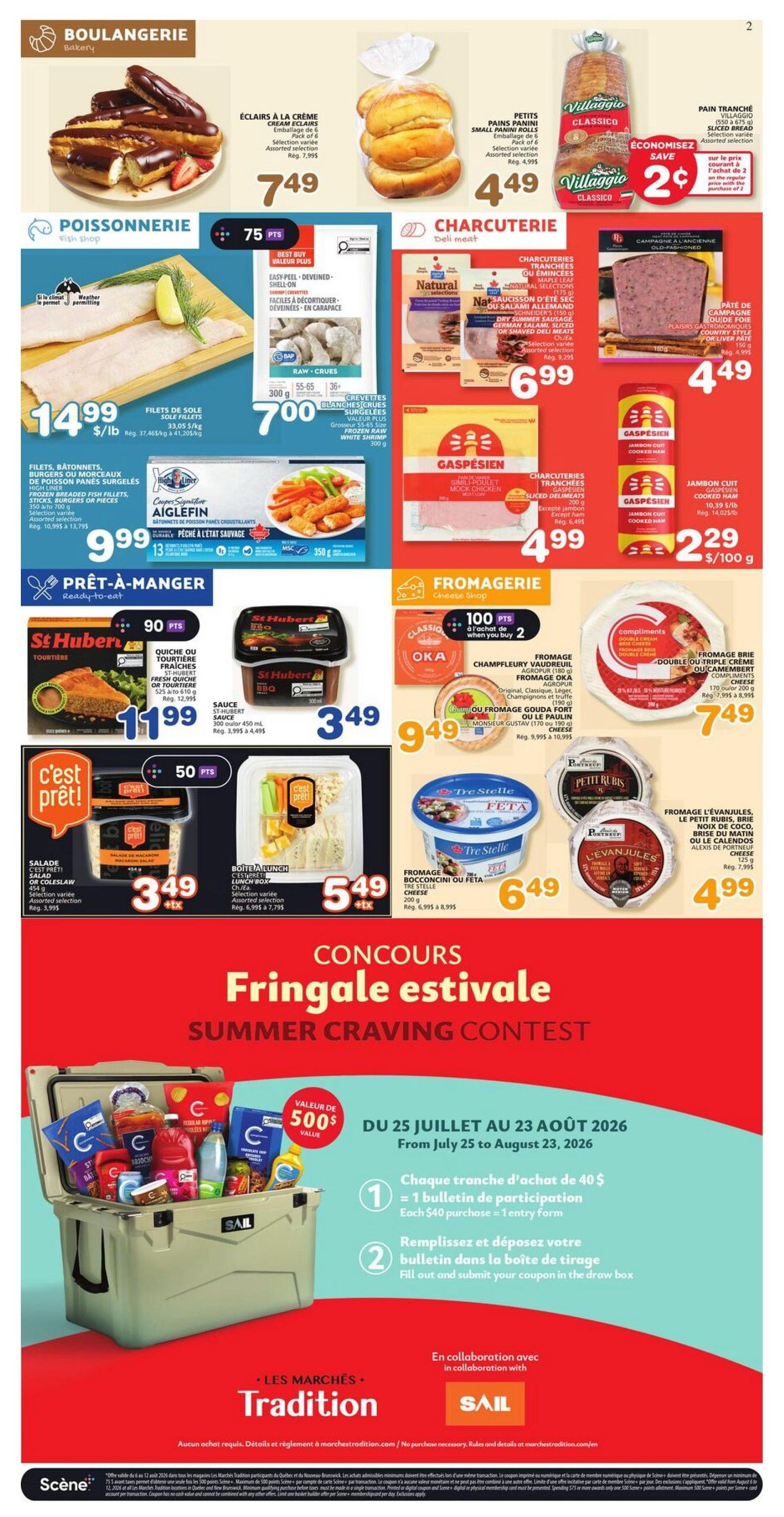 Marche Tradition (NB) Flyer August 6 to 12