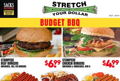 Sacks Food Co. Flyer August 5 to 18