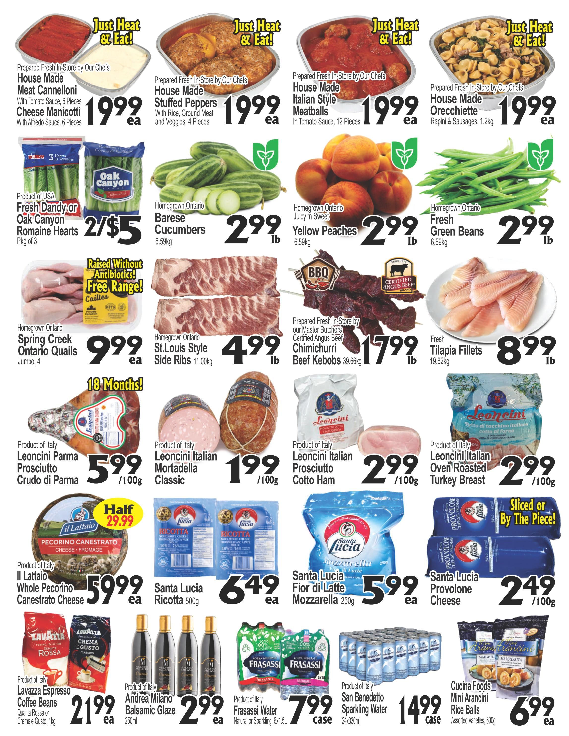 Cataldi Fresh Market Flyer August 5 to 11