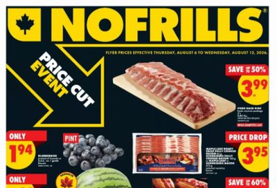 No Frills Ontario Flyer Deals August 6th – 12th