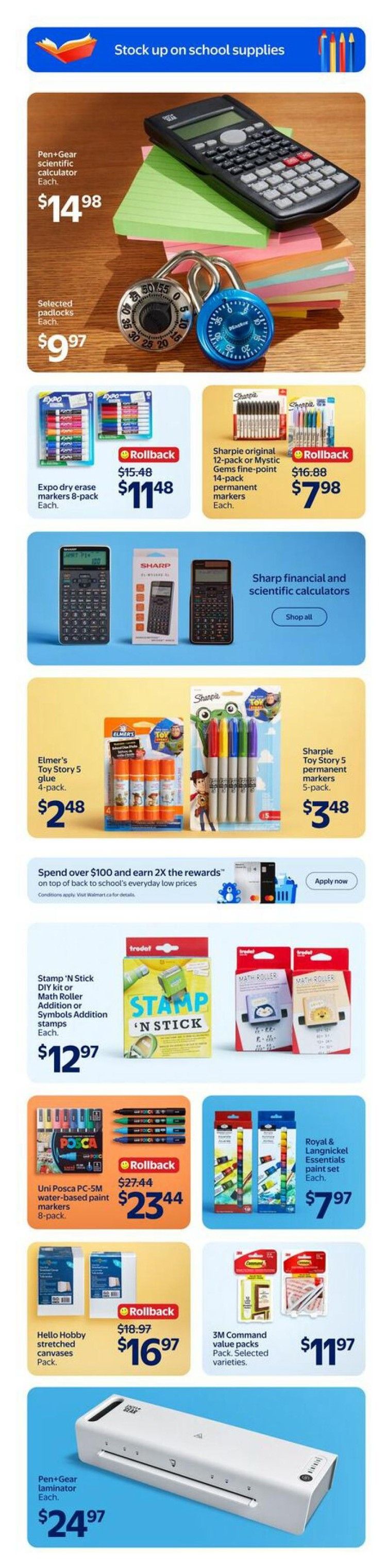 Walmart (West) Flyer August 6 to 12