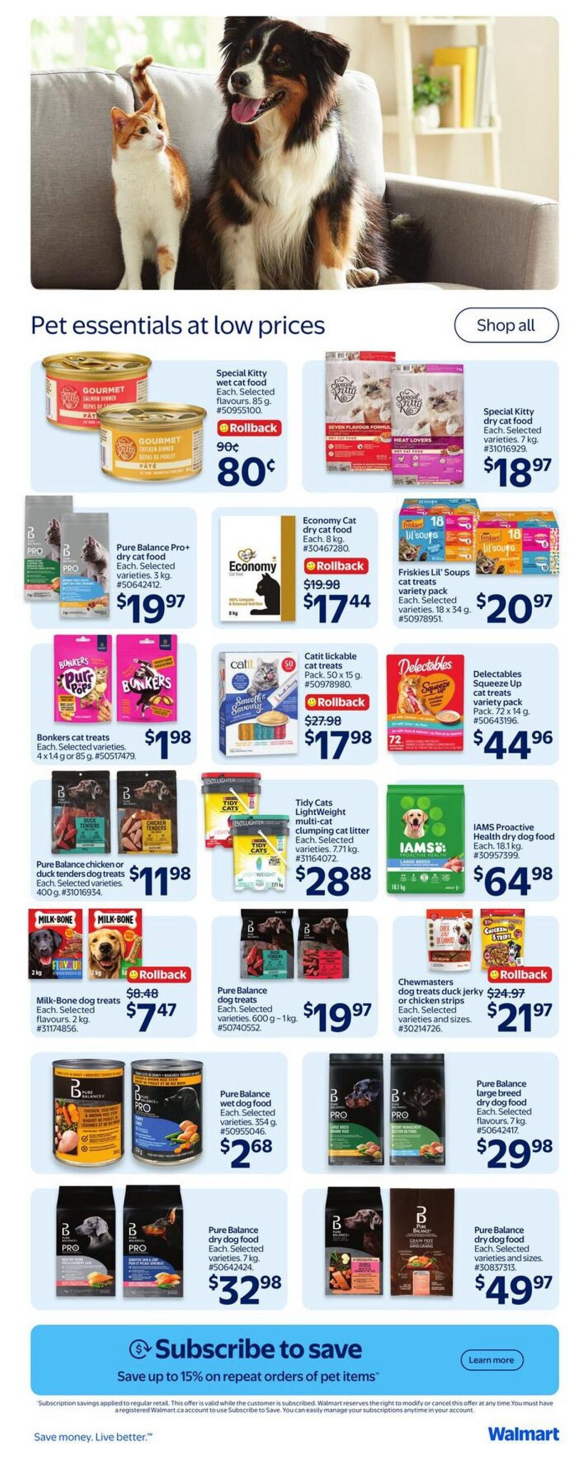 Walmart (West) Flyer August 6 to 12