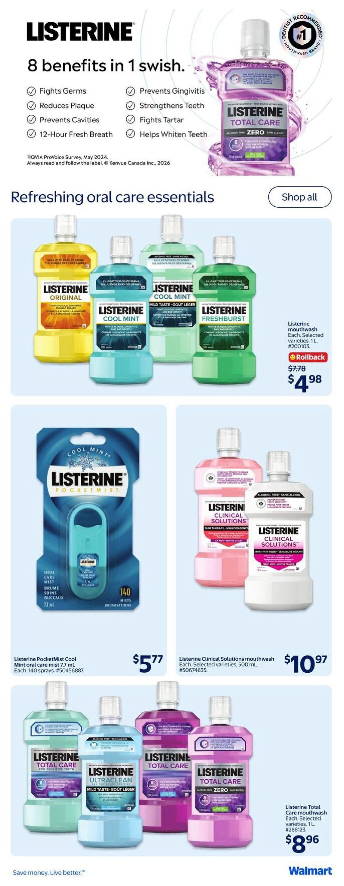 Walmart (West) Flyer August 6 to 12