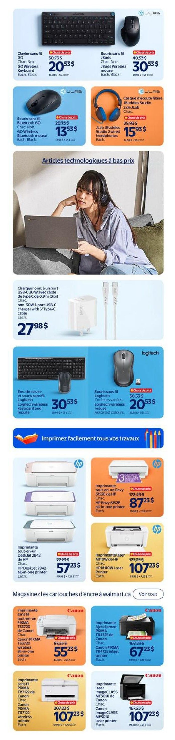 Walmart (QC) Flyer August 6 to 12