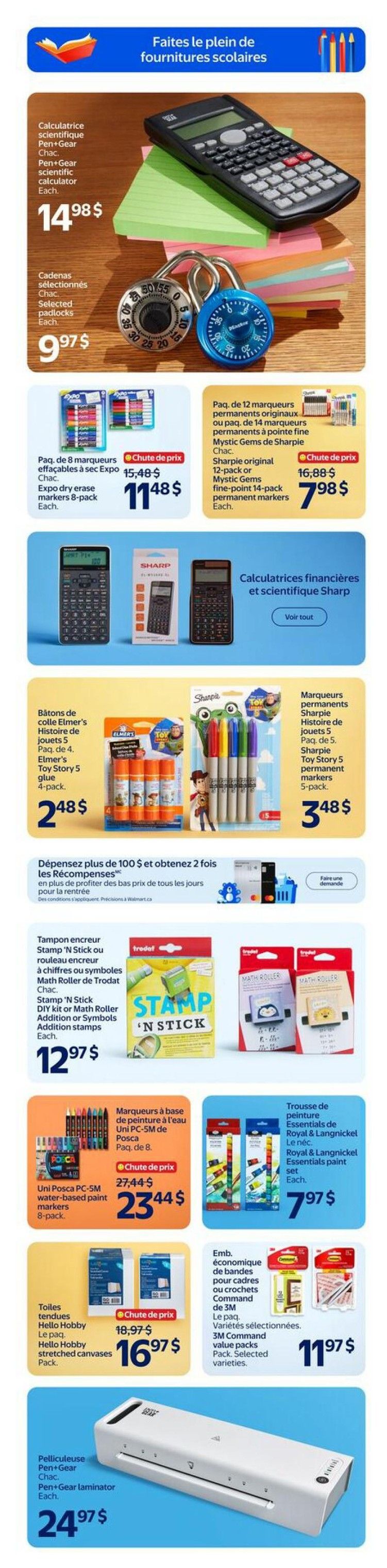 Walmart (QC) Flyer August 6 to 12