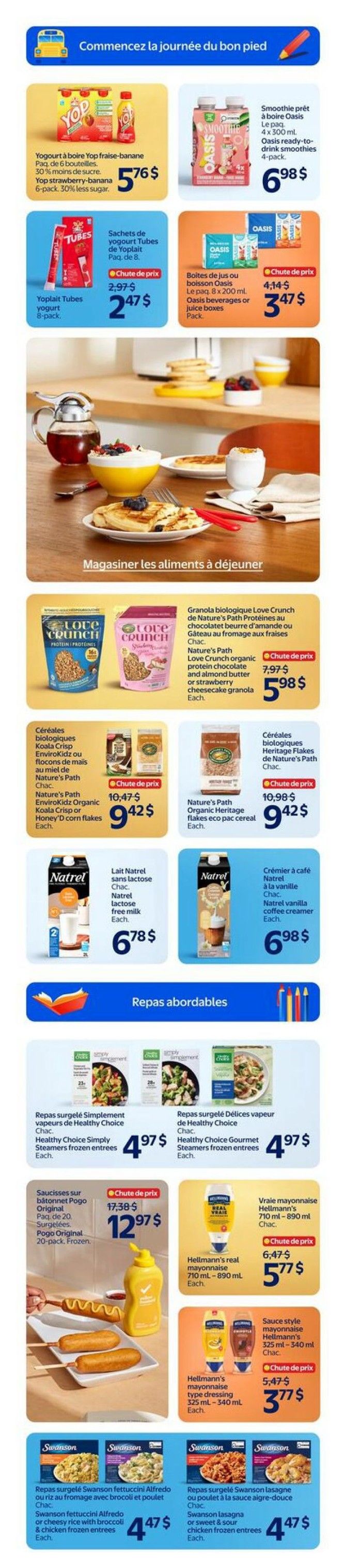 Walmart (QC) Flyer August 6 to 12