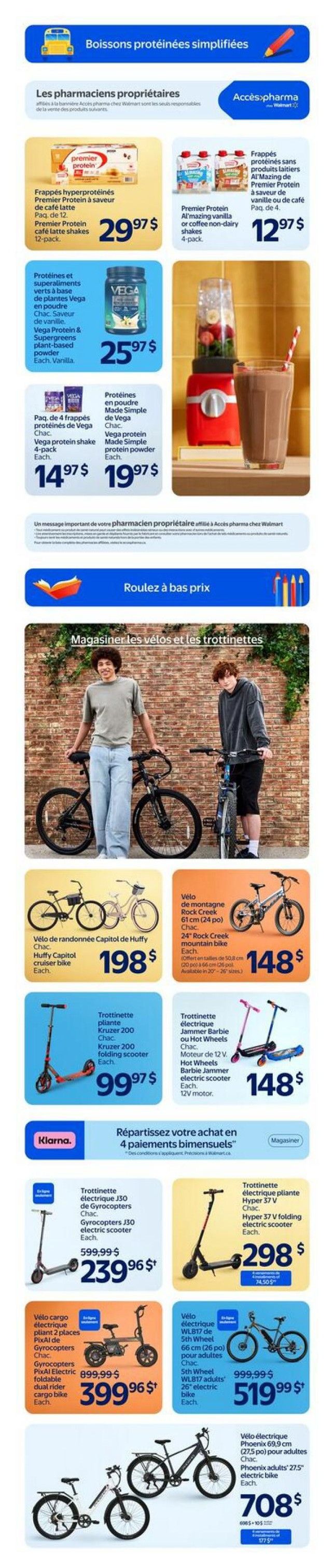 Walmart (QC) Flyer August 6 to 12