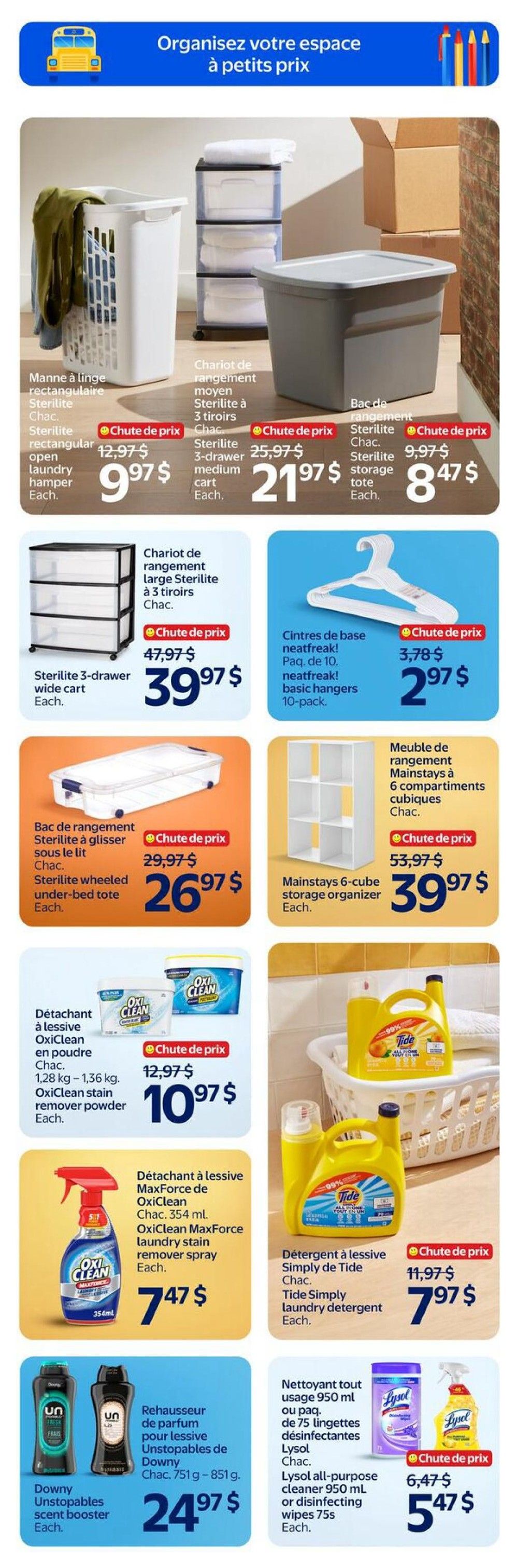 Walmart (QC) Flyer August 6 to 12