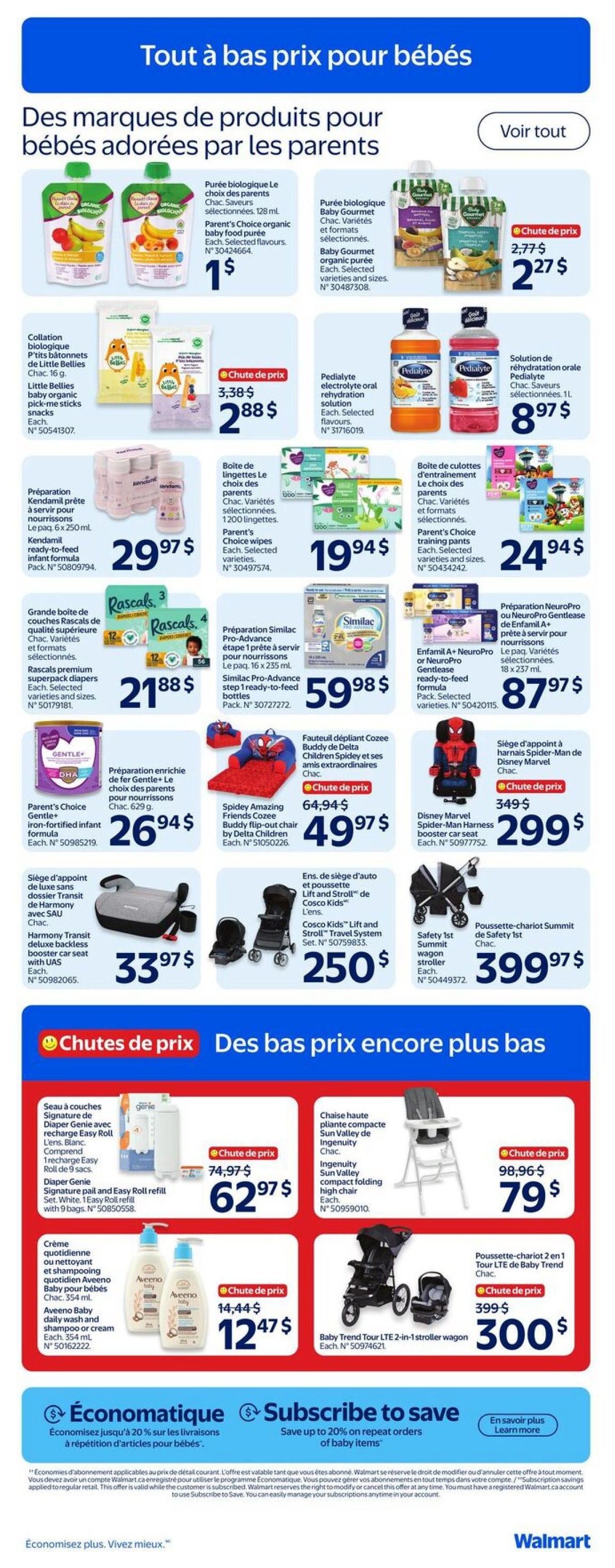 Walmart (QC) Flyer August 6 to 12
