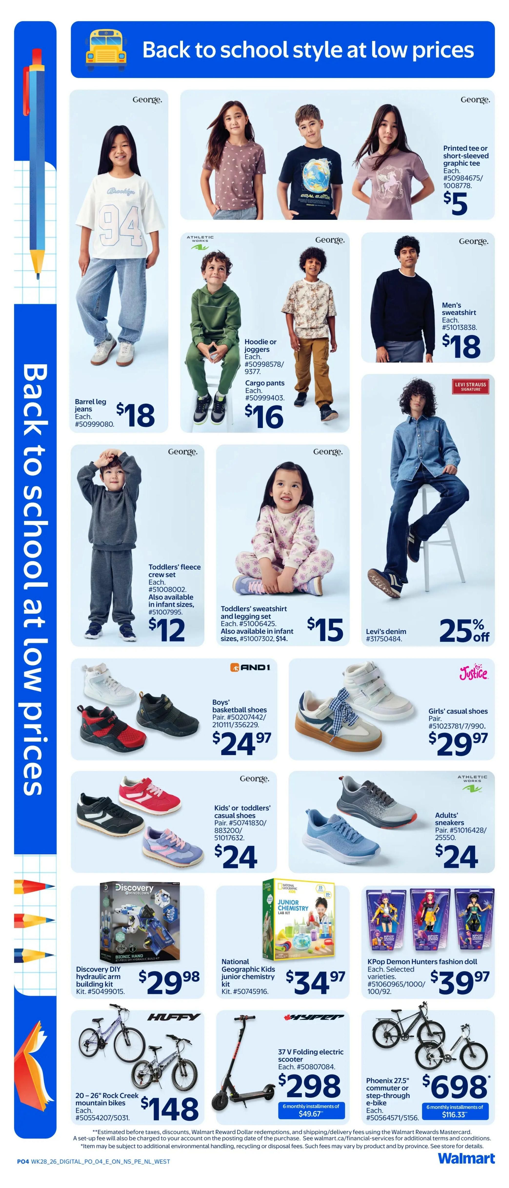 Walmart (ON) Flyer August 6 to 12
