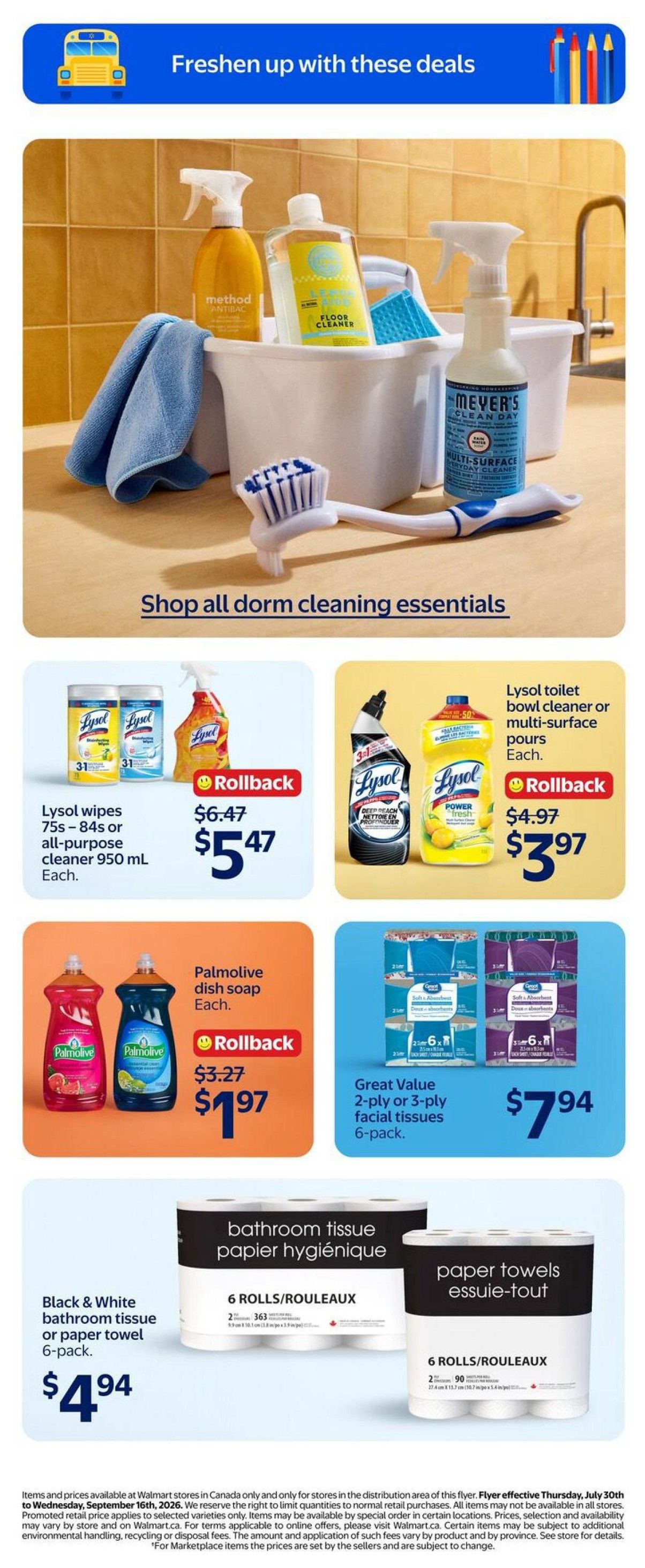 Walmart (ON) Flyer August 6 to 12