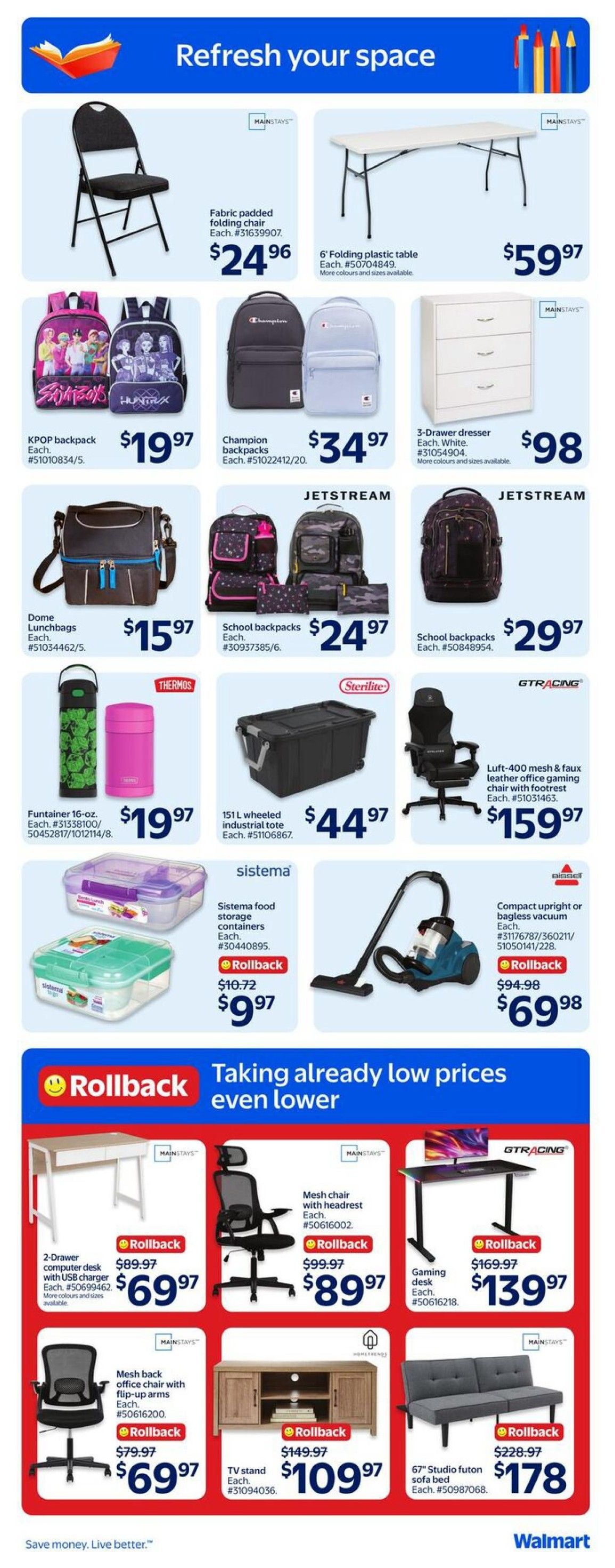 Walmart (ON) Flyer August 6 to 12