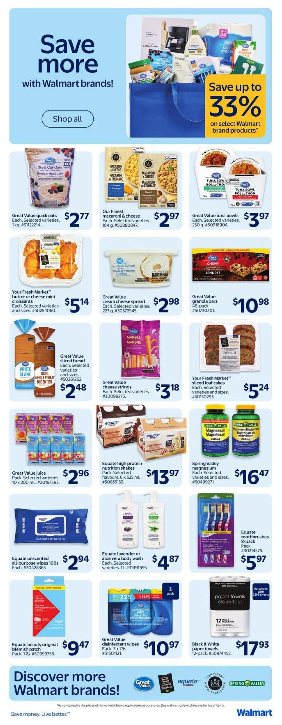 Walmart (ON) Flyer August 6 to 12