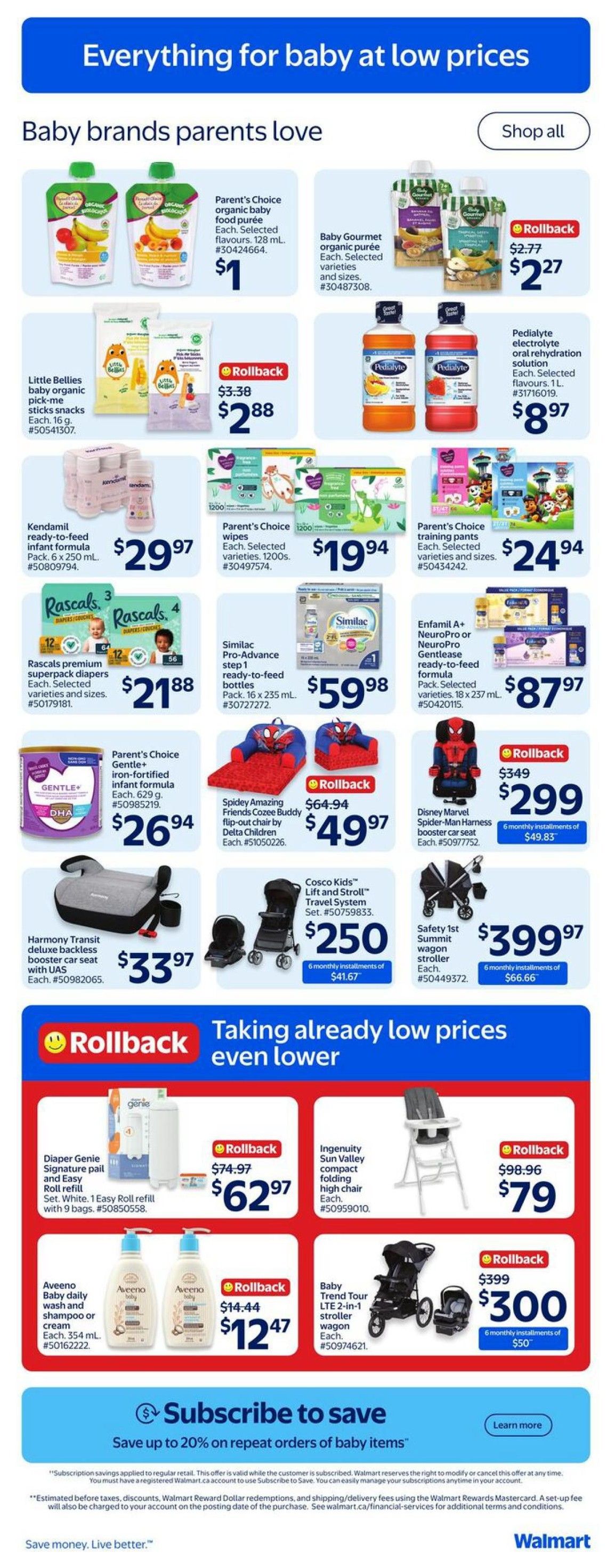 Walmart (ON) Flyer August 6 to 12
