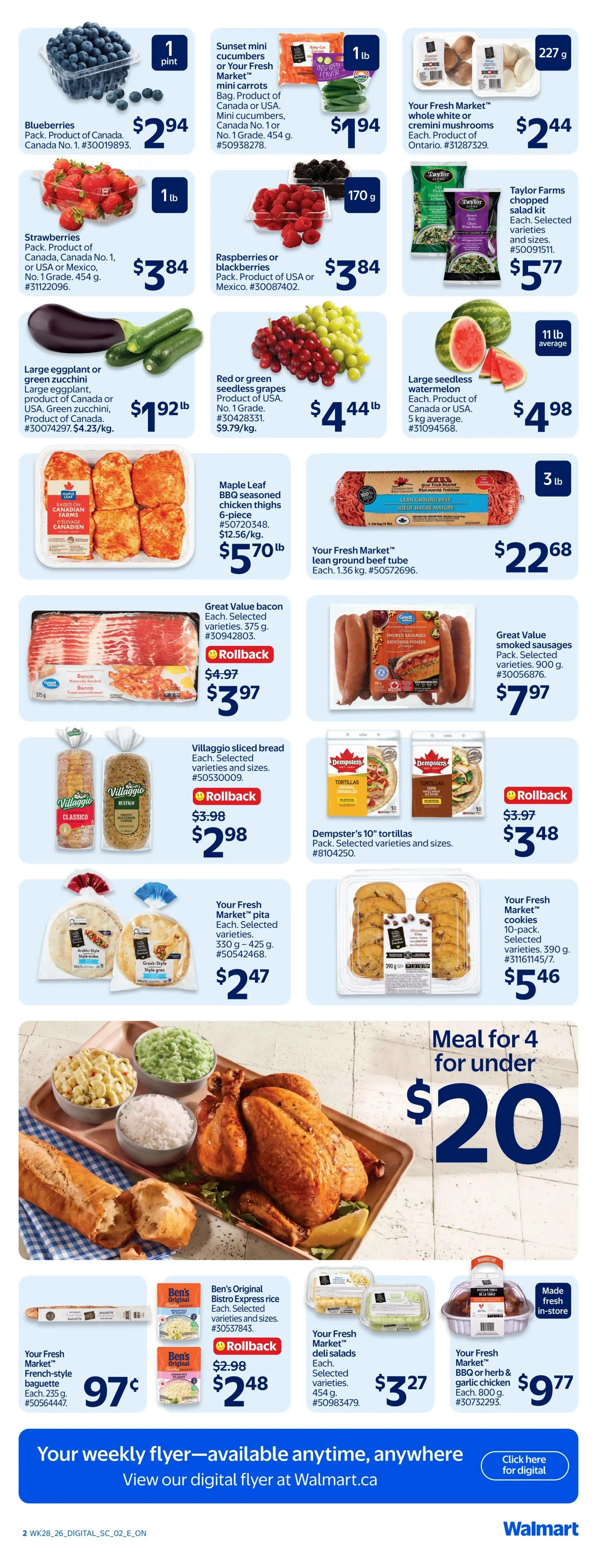 Walmart (ON) Flyer August 6 to 12