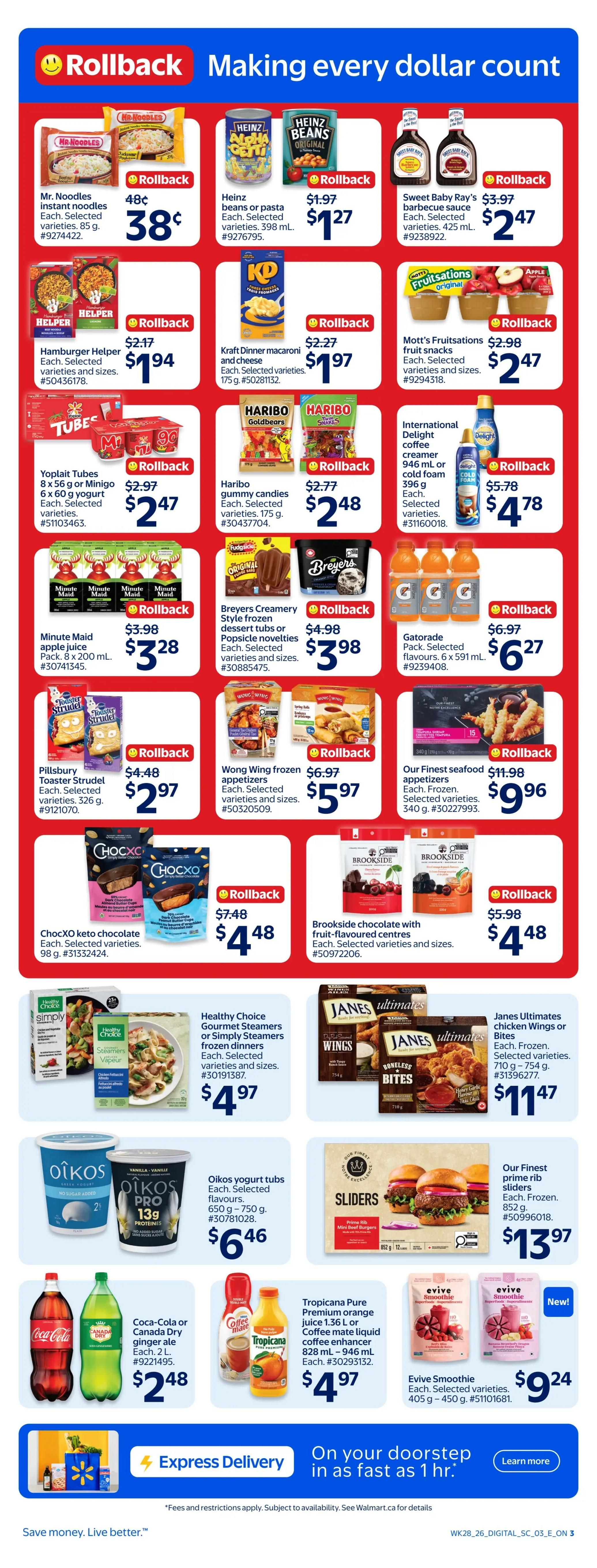 Walmart (ON) Flyer August 6 to 12