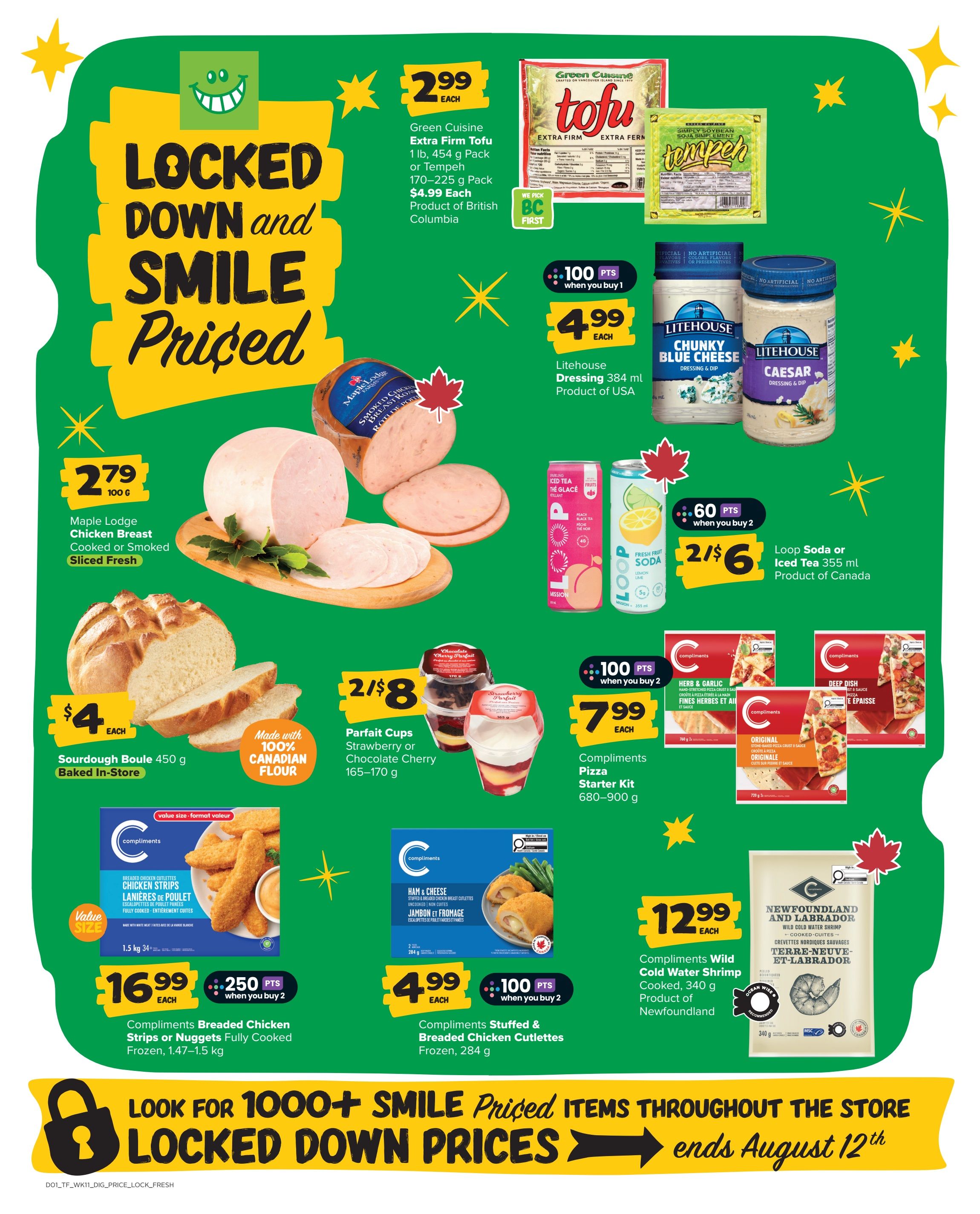 Thrifty Foods Flyer August 6 to 12